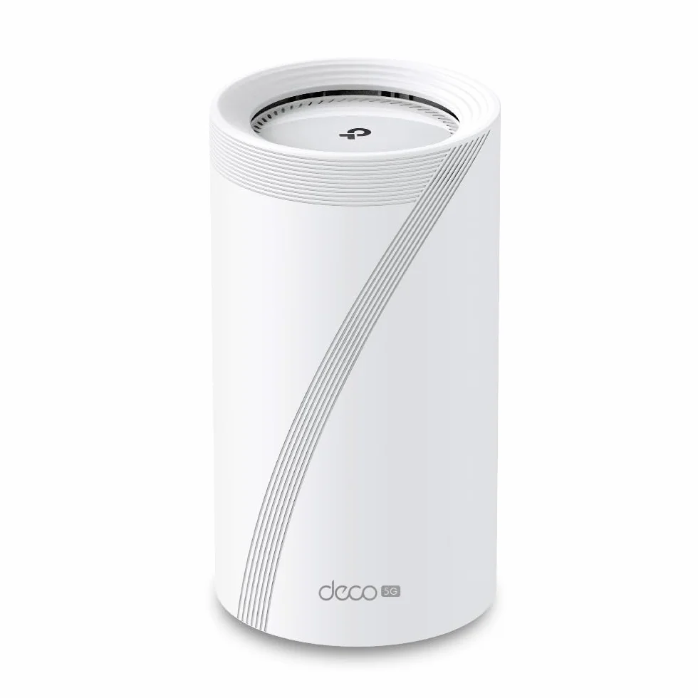 【2024 Nuevo】 TP-Link Deco BE65-5G (1 Paquete)|Sistema WiFi en Malla WiFi7 5G |BE9300 Tribanda, 5760 Mbps (6 GHz)|HomeShield|Operación multienlace|Plug and Play, Disfrute de la Red 5G