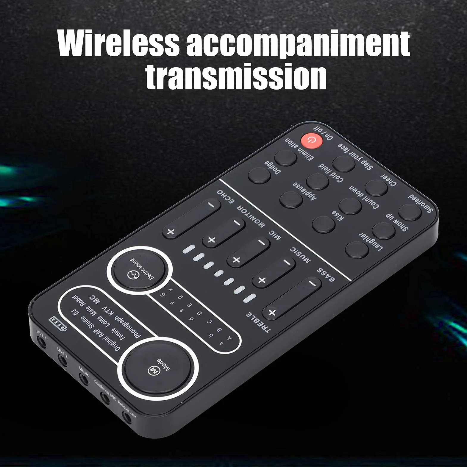 CCYLEZ Juego de Tarjetas de Sonido, Tarjeta de Sonido Interna, Cambiador de Voz en , Tarjeta de Sonido USB, Reducción Inteligente de Ruido, para Teléfono Móvil Y Computadora Universal, PC(K9)