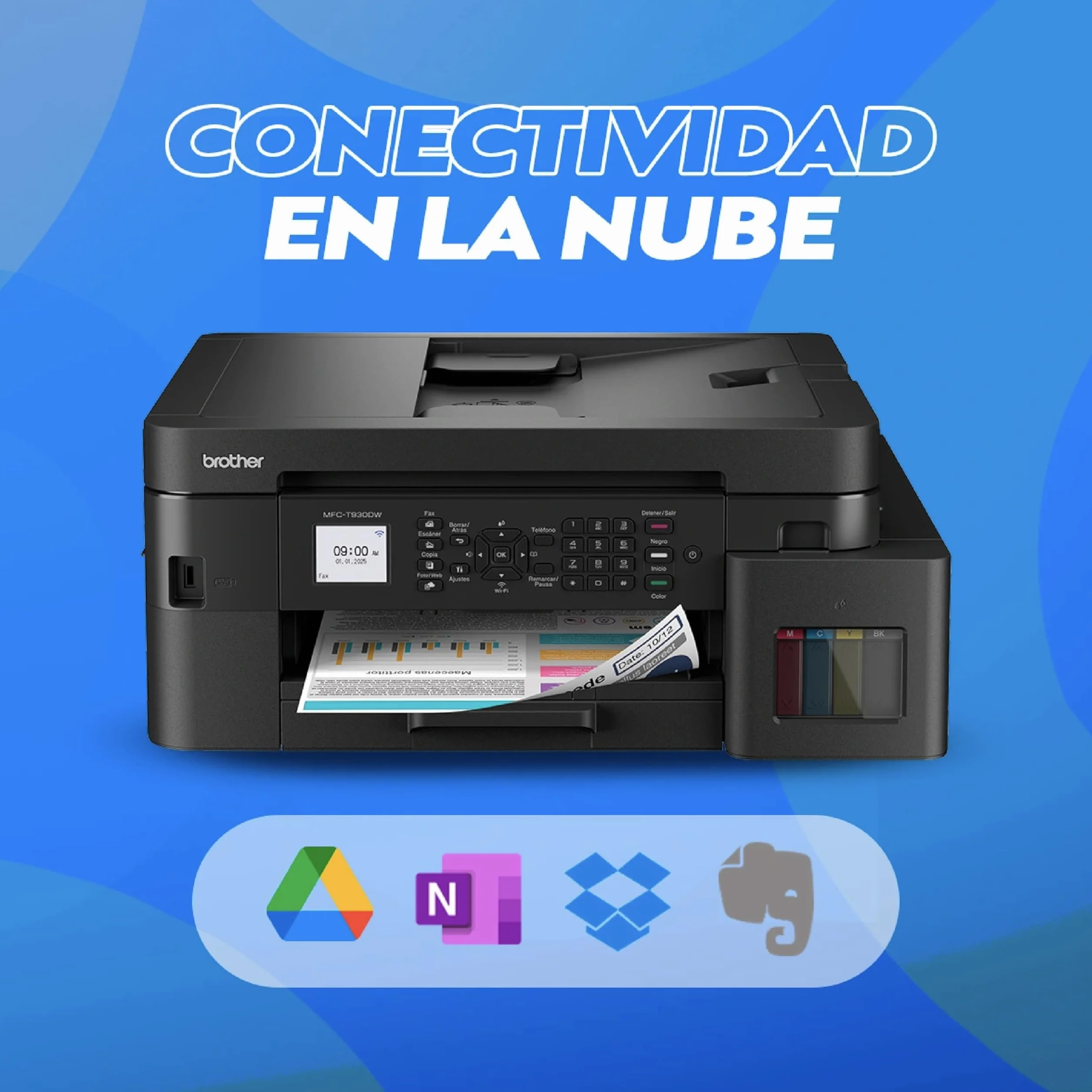 Brother Multifuncional InkBenefit Tank MFC-T930DW
