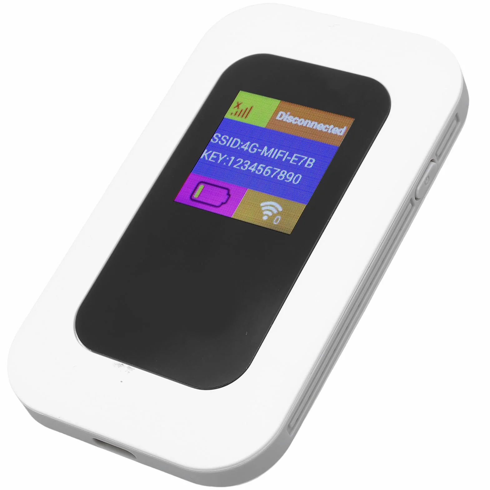Pocket WiFi, 300Mbps de Alta Velocidad 4G 5G Hotpot WiFi Portátil con Batería de 2100 MAh y Ranura para Tarjeta SIM para Acampar de Viajes y Acceso a Internet Al Aire Libre