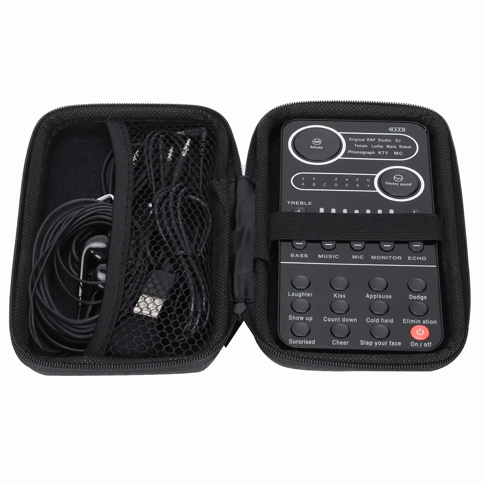 CCYLEZ Juego de Tarjetas de Sonido, Tarjeta de Sonido Interna, Cambiador de Voz en , Tarjeta de Sonido USB, Reducción Inteligente de Ruido, para Teléfono Móvil Y Computadora Universal, PC(K9)
