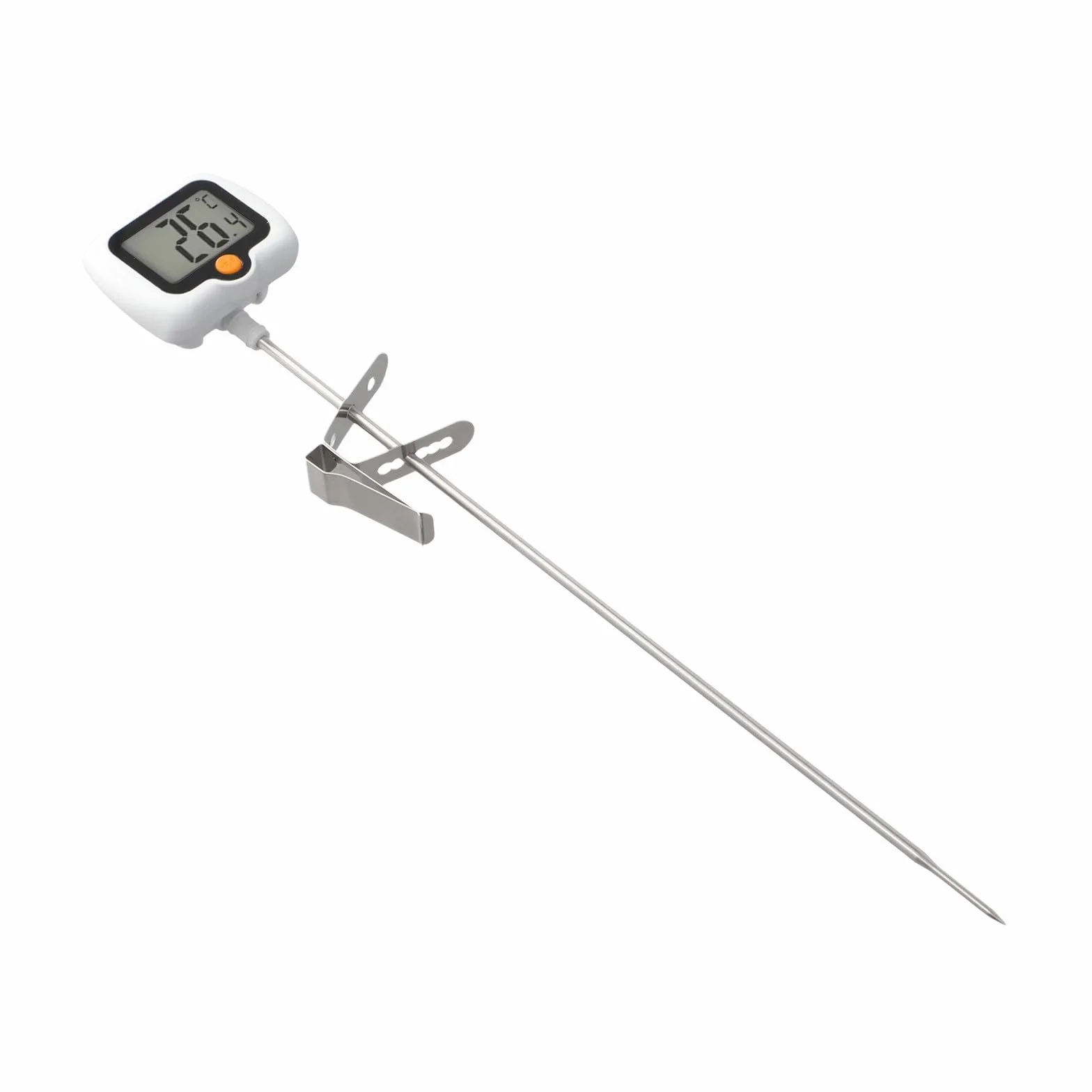 Termómetro digital de caramelo con sonda de acero inoxidable -50°C a 300°C giratorio 180°