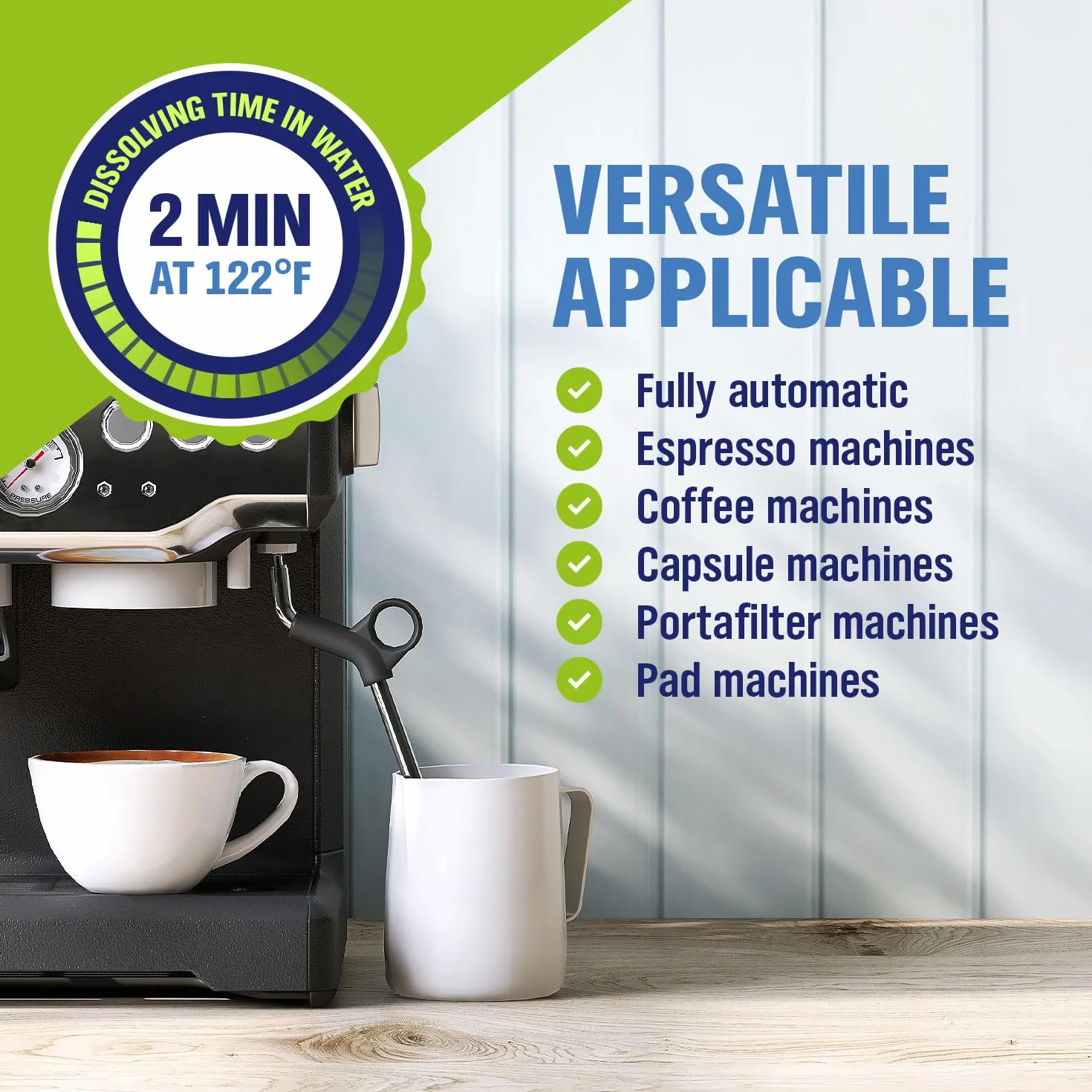 Pastillas descalcificadoras para cafeteras automáticas, 40 unidades