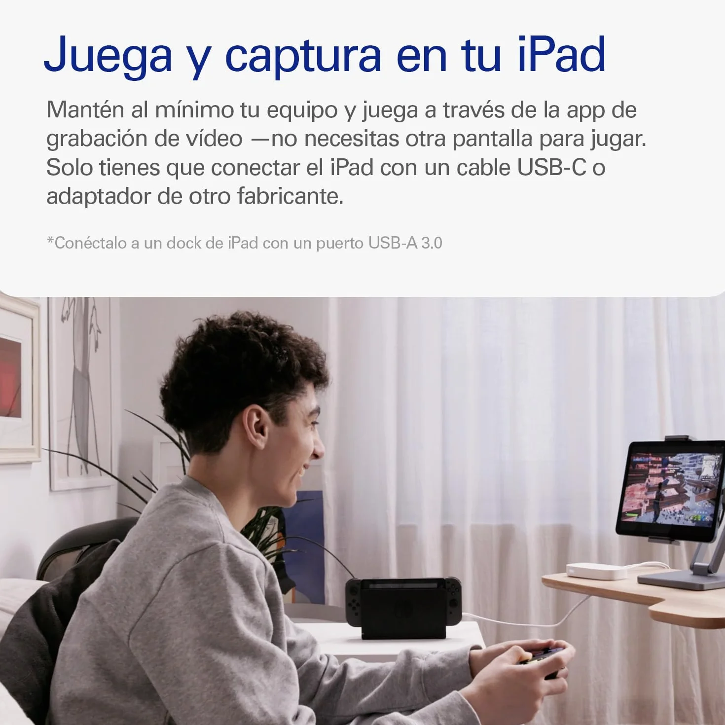 Elgato Game Capture Neo – Capturadora portátil USB con traspaso a 4K60 HDR, grabación a 1080p60 – Para PS5|Xbox|Nintendo Switch 2|iPhone – OBS, Quicktime, etc. - Plug & Play, Para Laptop|PC|Mac|iPad