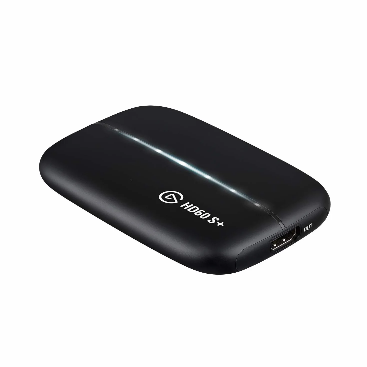 Elgato HD60 S+, capturadora externa, streaming y grabación a 1080p60 HDR10 o 4K60 HDR10 con latencia ultrabaja en PS5, PS4/Pro, Xbox Series X/S, Xbox One X/S, en OBS y otros, funciona con PC y Mac