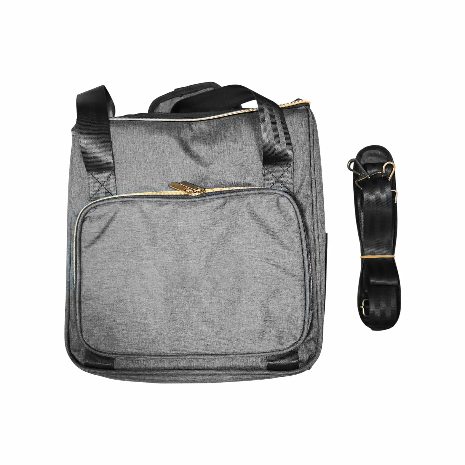 Pilipane Estuche para Almacenamiento de Discos de Vinilo, Impermeable, Duradero, Espacioso, Bolsa de Transporte para Viaje, Organizador para Coleccionistas de Discos, Conciertos, Gris, 35