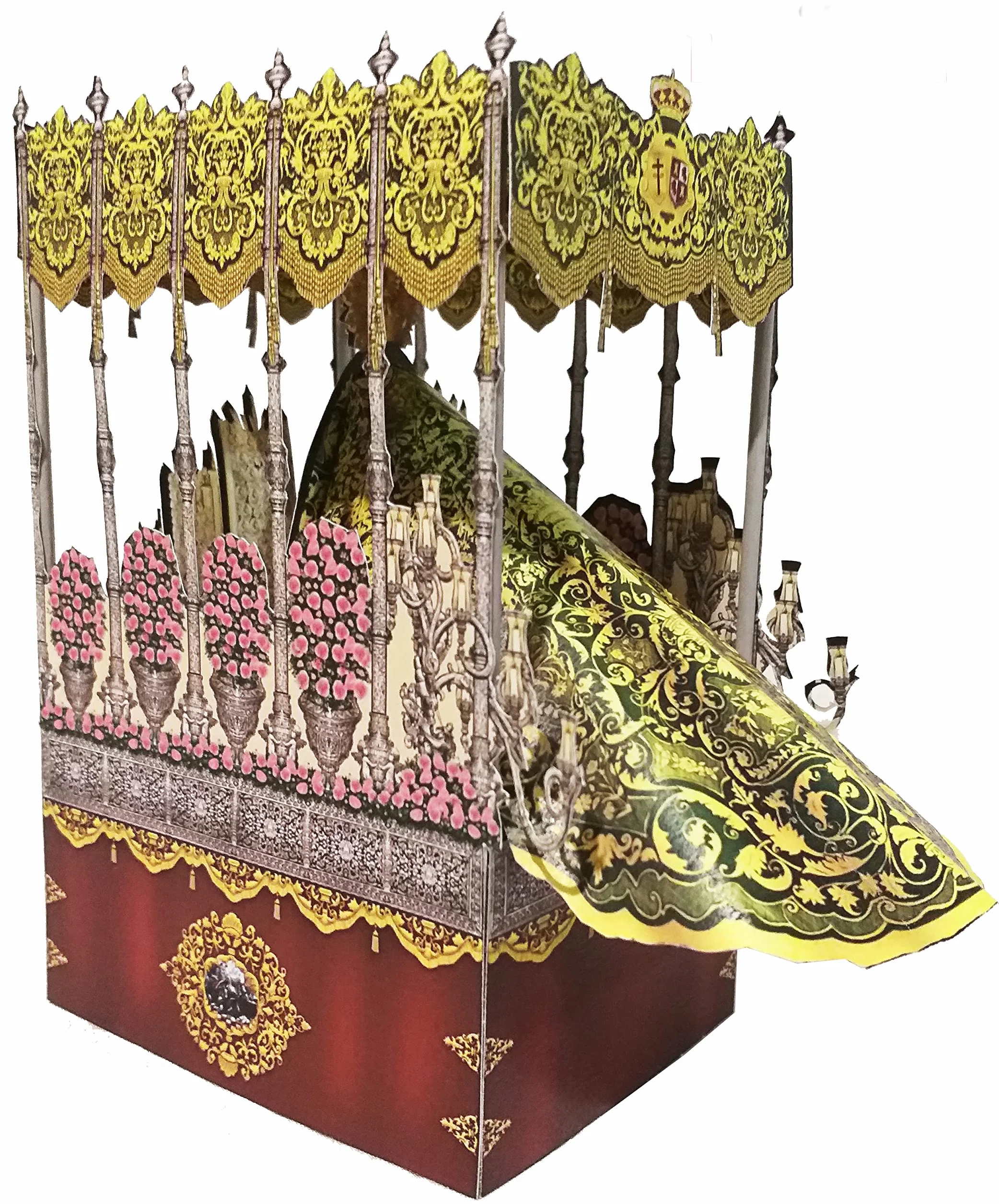 RECORTABLE PASO VIRGEN DE LA YEDRA DE JEREZ