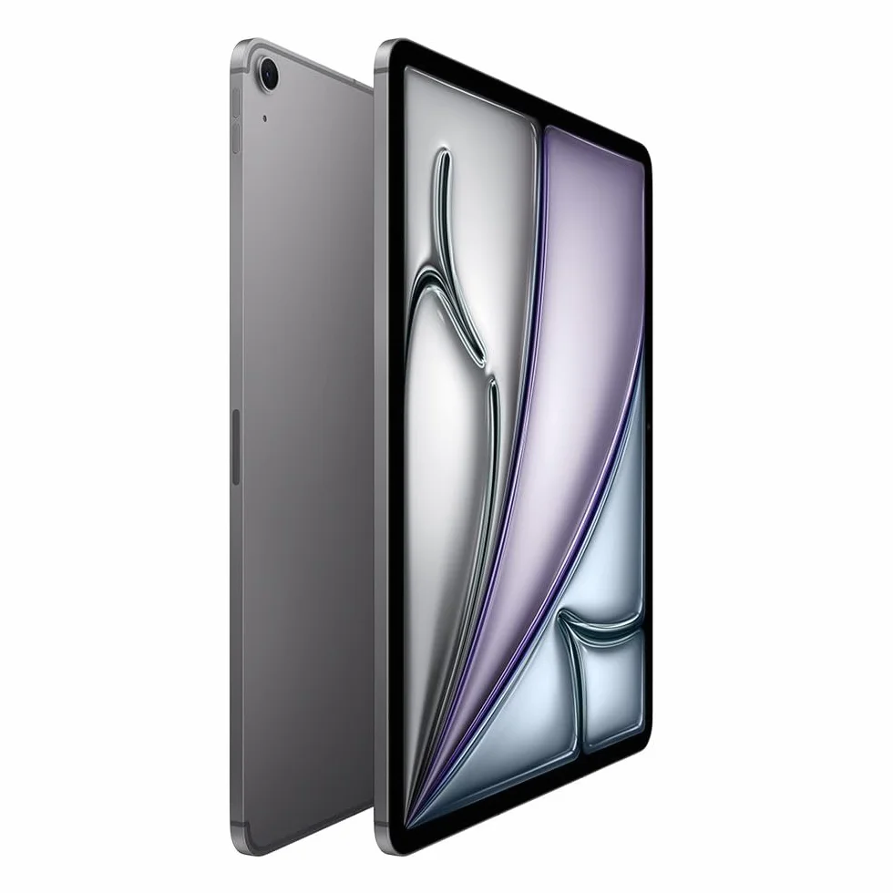 Apple 2024 iPad Air (13-Pulgadas, Wi-Fi + Cellular, 128GB) - Gris Espacial (Reacondicionado)