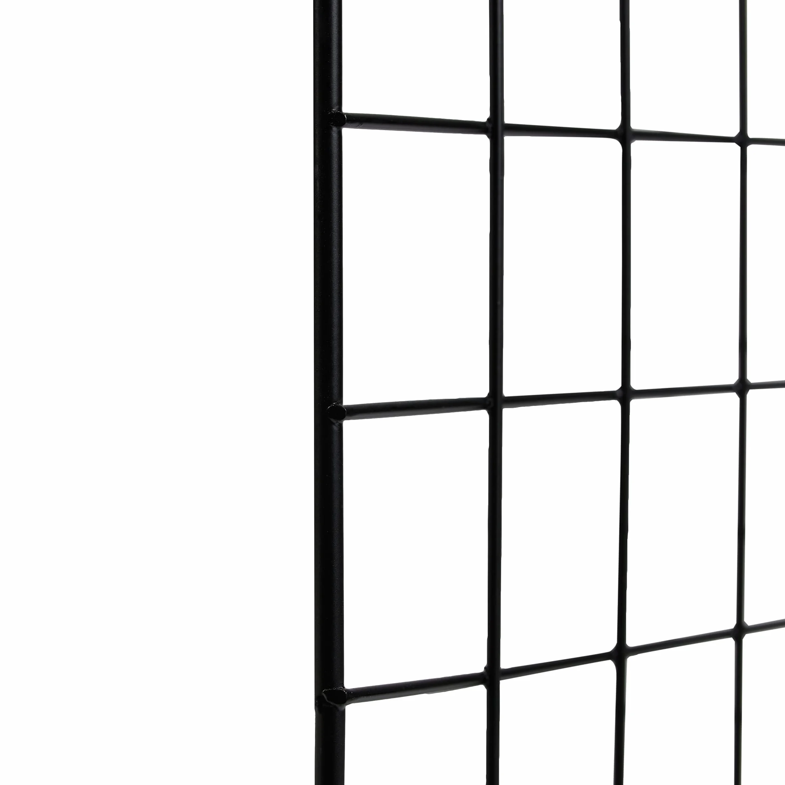 Amazon Basics Estantes apilables de rejilla de alambre 6 cubos 66 x 32 x 96.5 cm negro