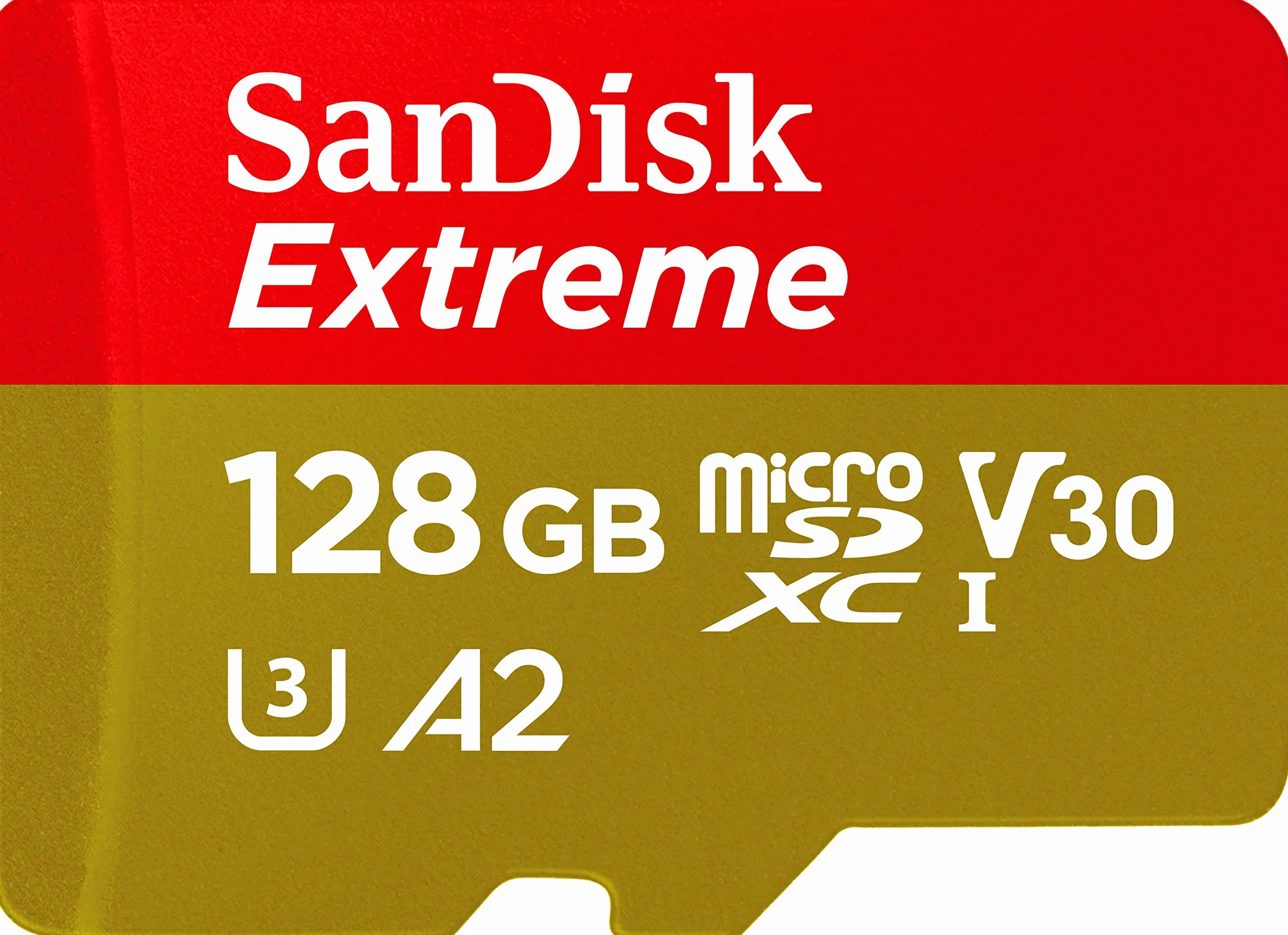 SanDisk 128GB Extreme microSDXC tarjeta Clase A2 UHS-I U3 V30 190 MB/s