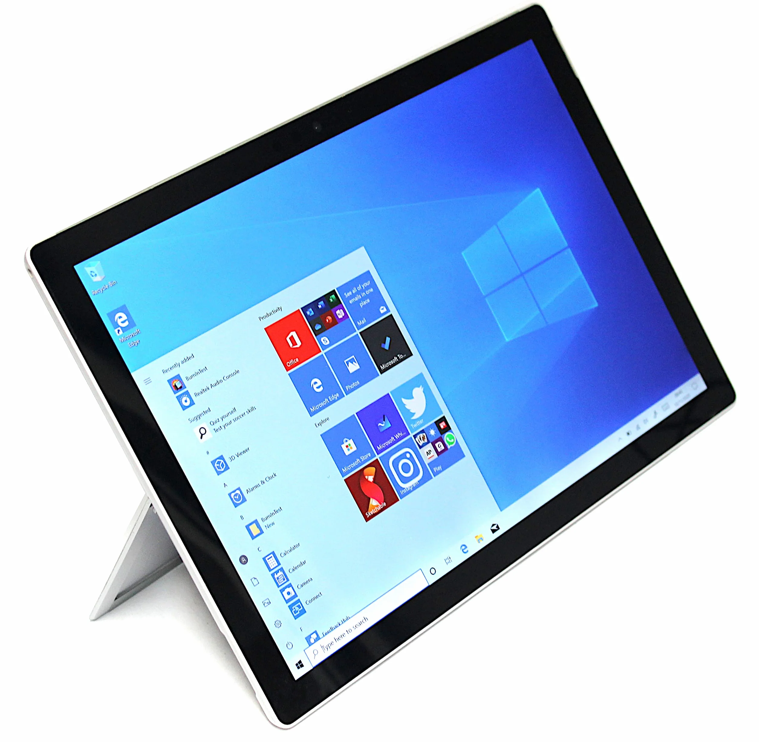 Microsoft Surface Pro 6 Intel Core i5-8250U 12,3 pulgadas 8GB RAM 128GB SSD Platino Reacondicionado