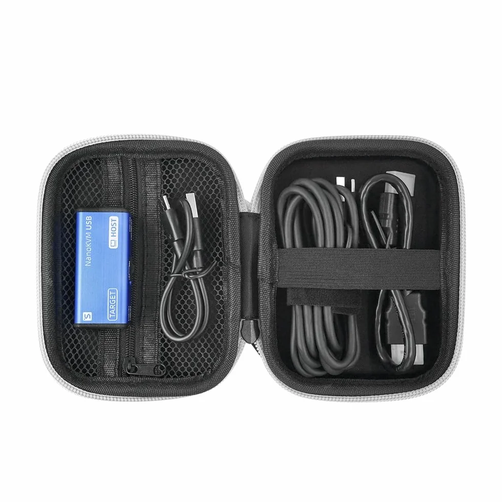 youyeetoo Sipeed NanoKVM USB 4K USB KVM para administración de dispositivos sin cabeza, para servidores/SBC, fácil de usar y mantener, herramienta de colaboración multidispositivo (paquete de