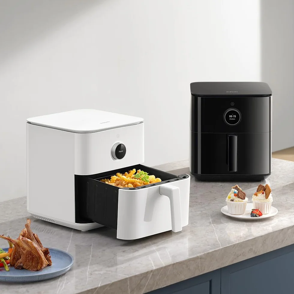 Xiaomi Smart Air Fryer 6.5L 1800W OLED 40-220°C 360° Cocción Uniforme Freidora de Aire