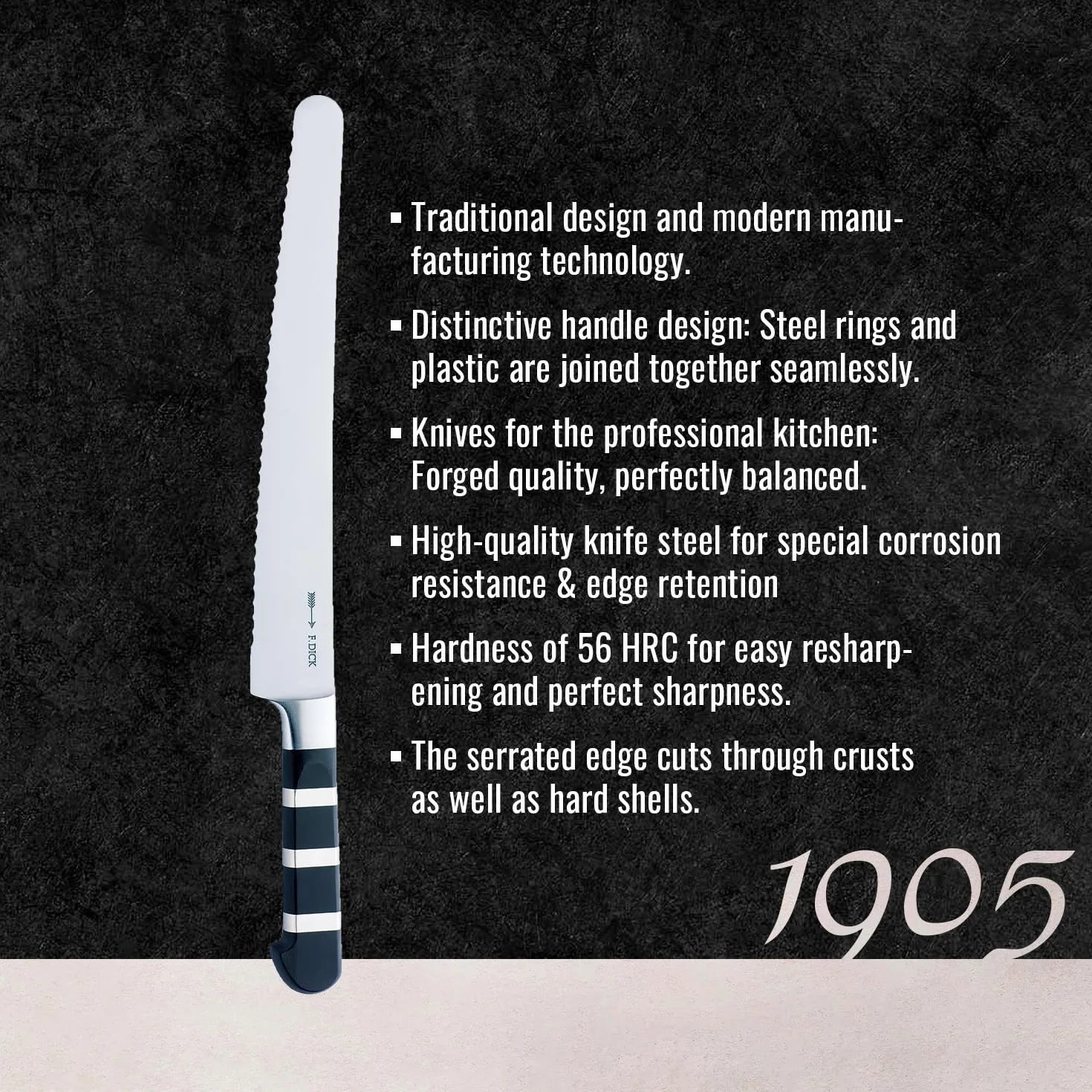 Dick Knives DL321 Navaja dentada 1905