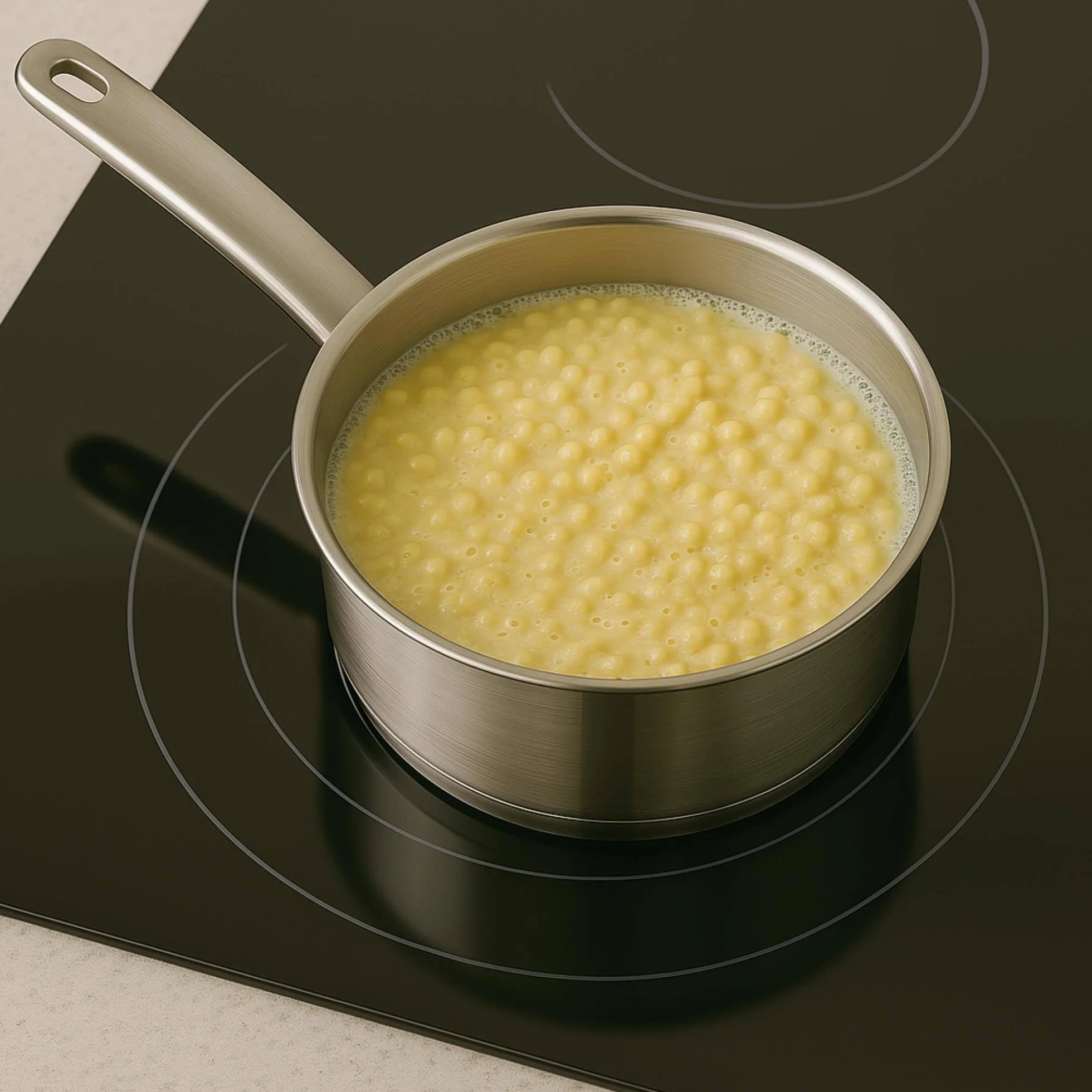 Bistro Series Set Batería de Cocina 7pc Acero Inoxidable + 3 Sartenes Negro Aluminio Prensado