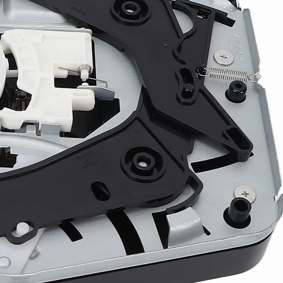 1 unidad de disco óptico, para PS4 Pro CUH-7015A CUH-7015B CUH-7000 Unidad de lector interno de CD y DVD de repuesto de metal y ABS, acabado plateado, negro y blanco, para consola