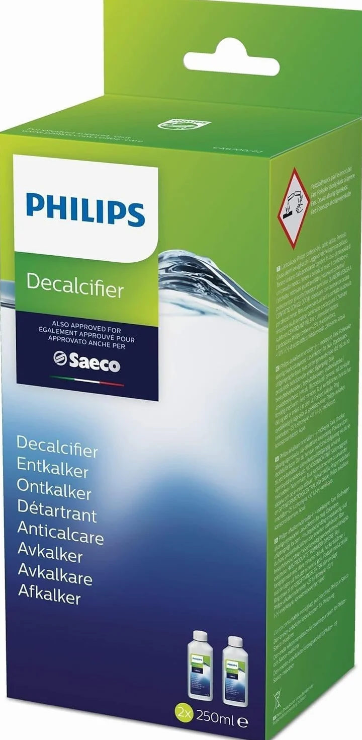 Philips Descalcificador para máquina de café espresso CA6700/22, 2 ciclos