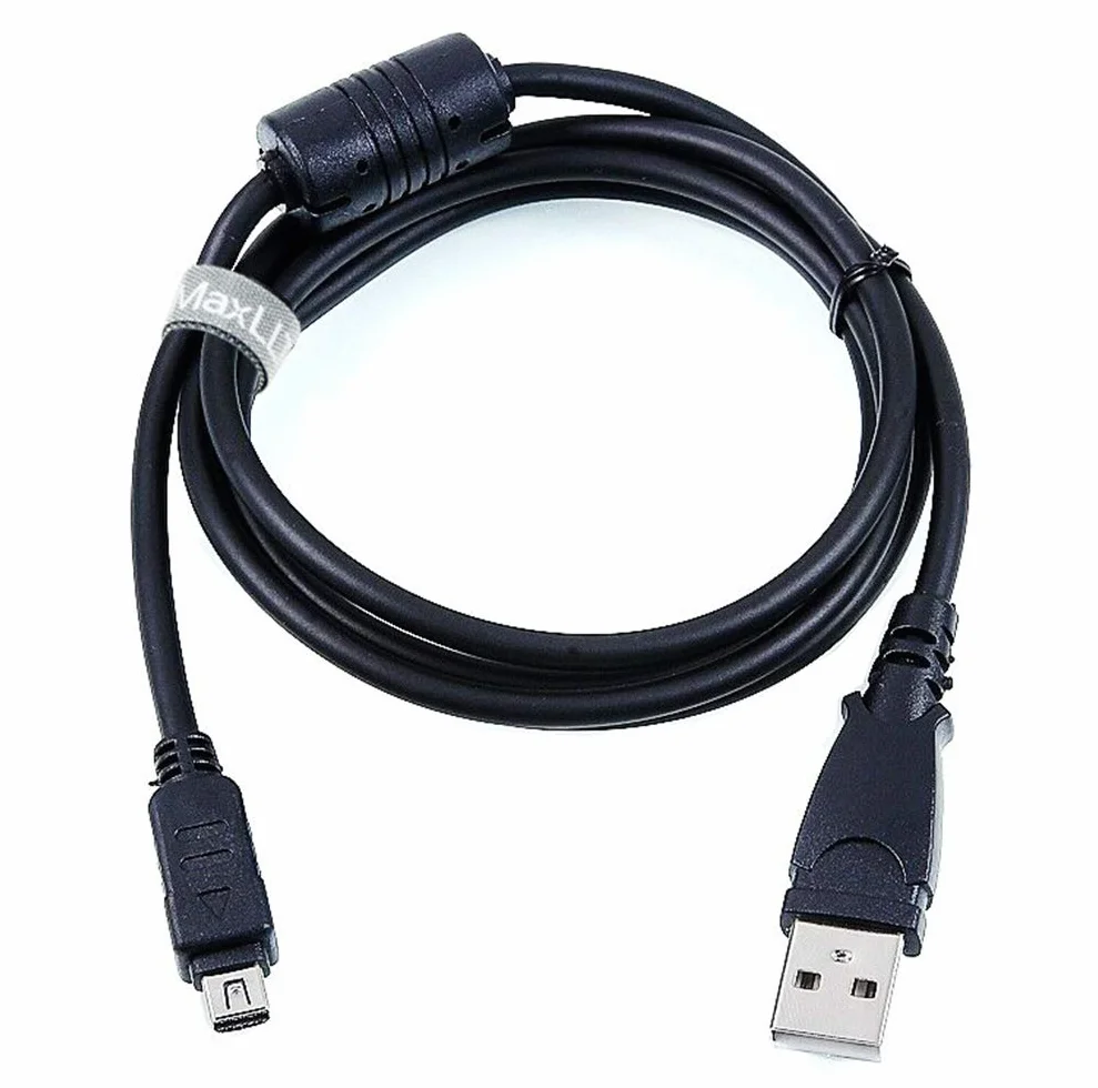 maxllto Olympus Tough TG-810 TG-820 USB, Cable Extra Largo 5 ft usb 2 en 1 datos sincronización cable de carga Cable para cámara Olympus Tough TG 810 TG 820