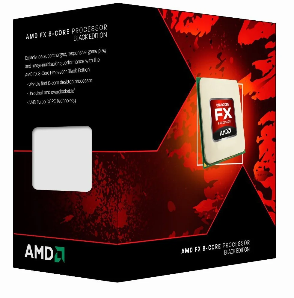 AMD FX 8320 - Procesador (Socket AM3+, 3.5 GHz, AMD FX, 125 W), Negro