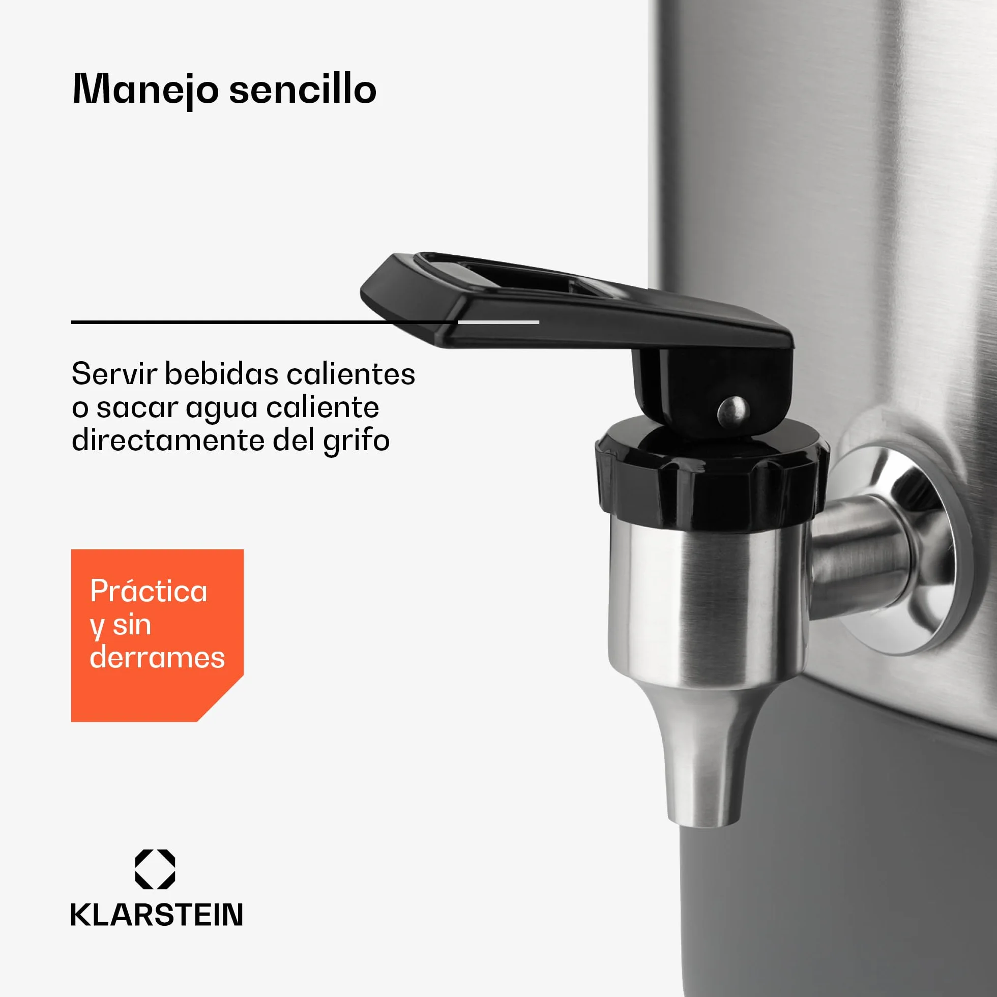 Klarstein Lady Marmalade olla para hacer mermeladas 27 litros 1800 W 30-100 °C acero inoxidable