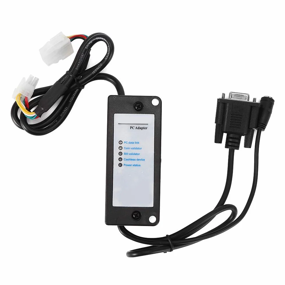 MDB Adaptador de Pago a PC Convertidor RS232 Acceptor de Factura de Computadora Caja de Transferencia de Puerto Serial Viene con Cables