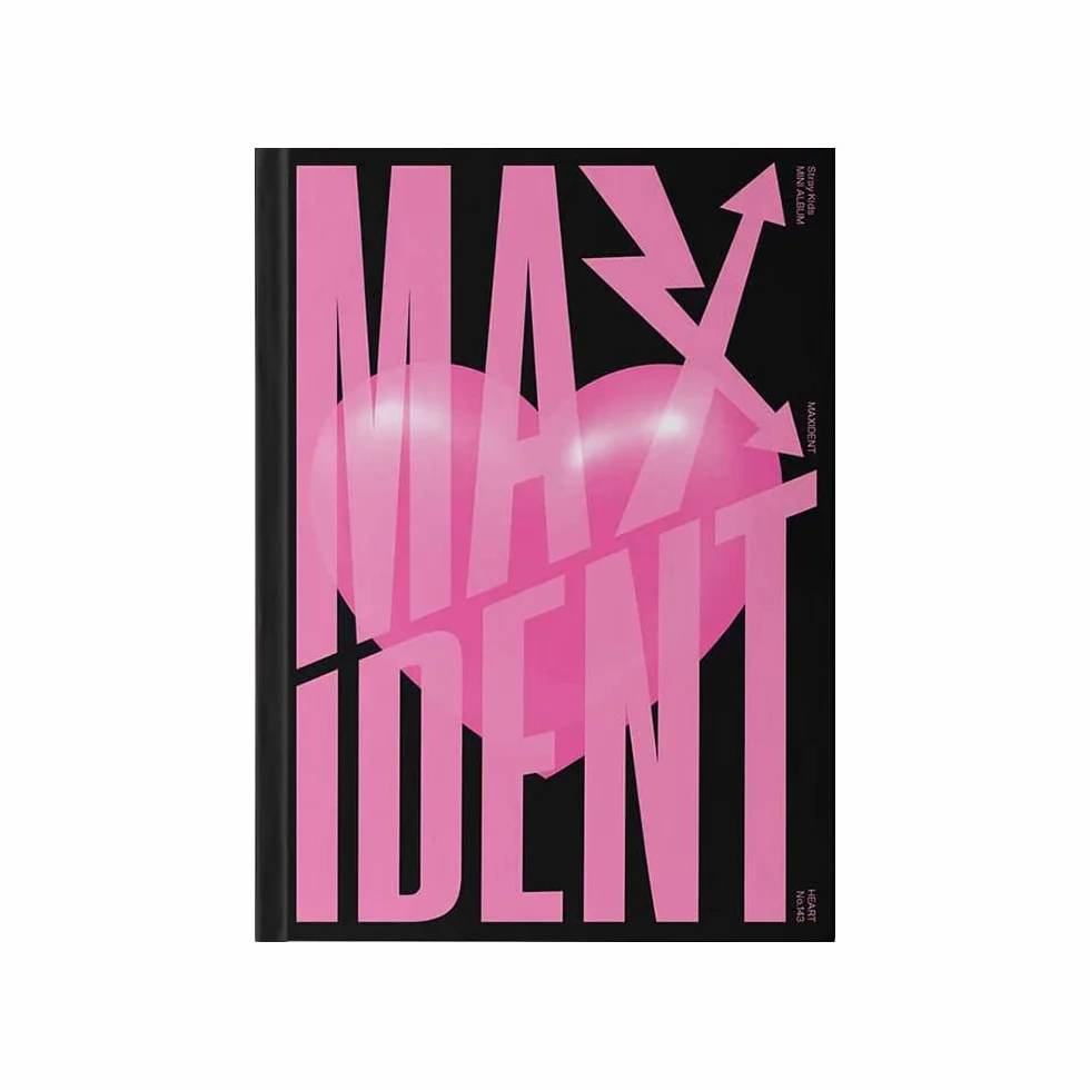 STRAYKIDS MAXI DENT HEART Ver. Album Photocards Photobook Poster