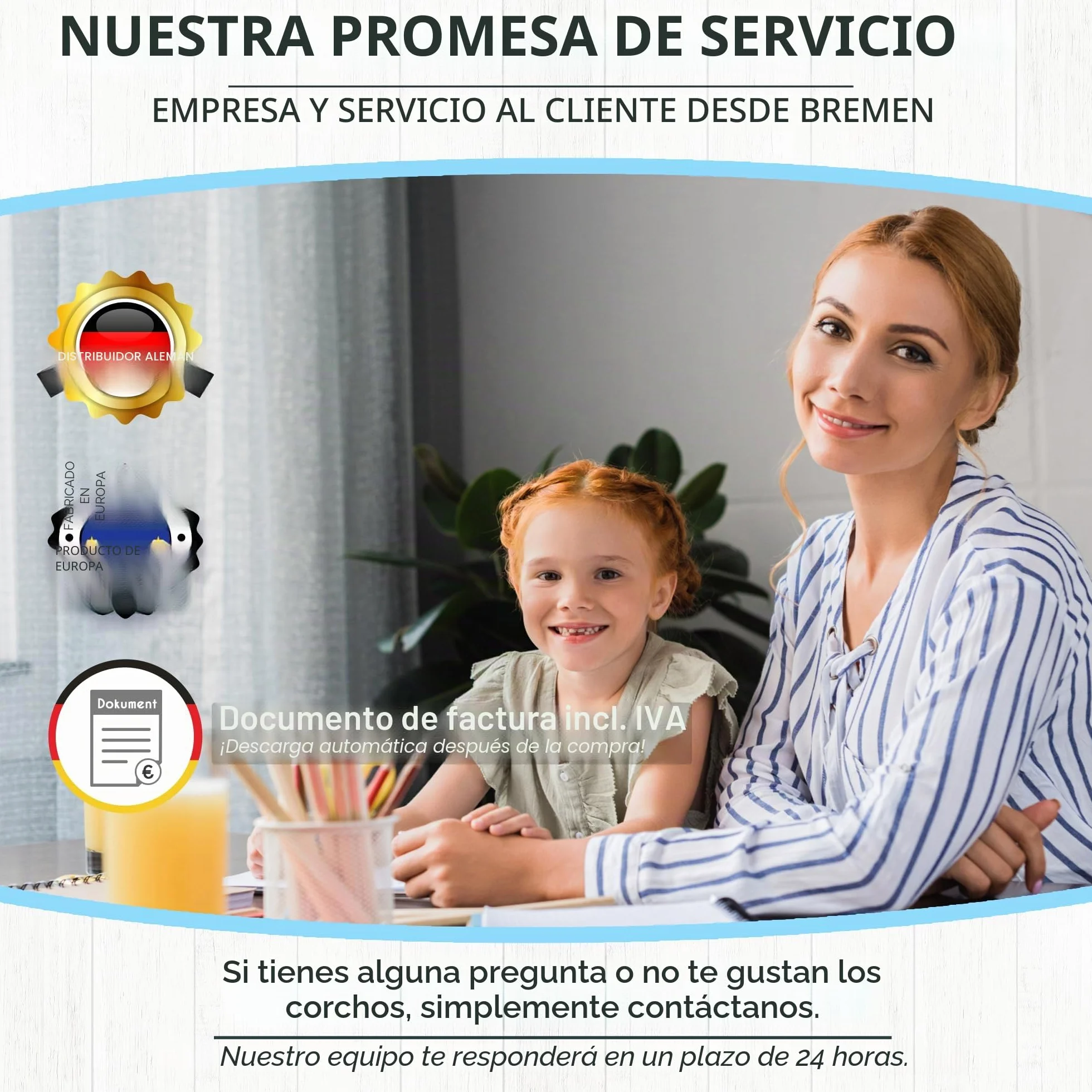 Corchos de Botella 24mmx45mm 100 unidades para Decorar, Artesanía y Manualidades