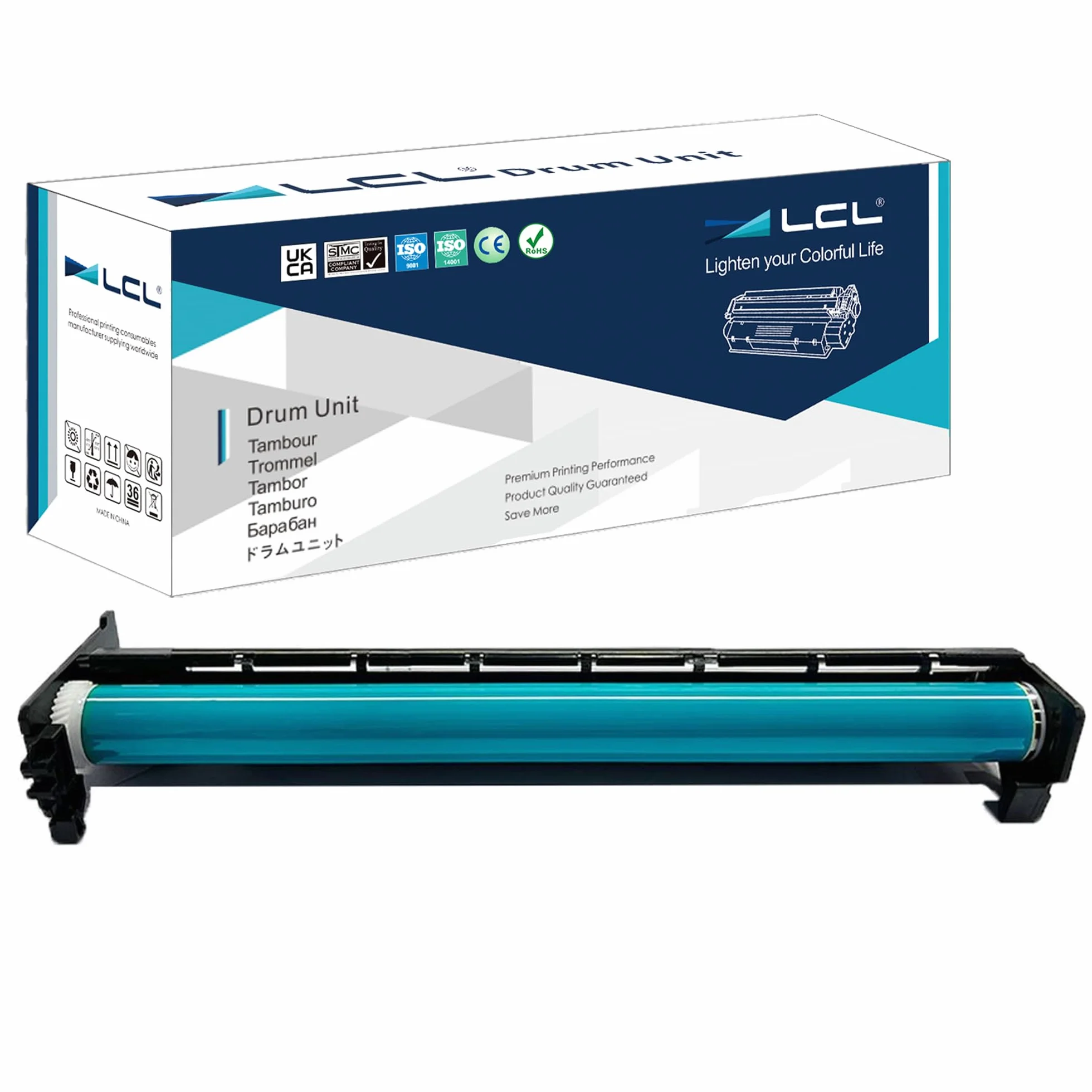 LCL Tambor Compatible 32A CF232A Reemplazo para HP LaserJet Pro M203d M203dn 203dw M230fdw M230sdn MFP M227 MFP M227d MFP M227fdn MFP M227fdw MFP M227sdn M118dw MFP M148dw (1 Negro, 23000 Páginas)