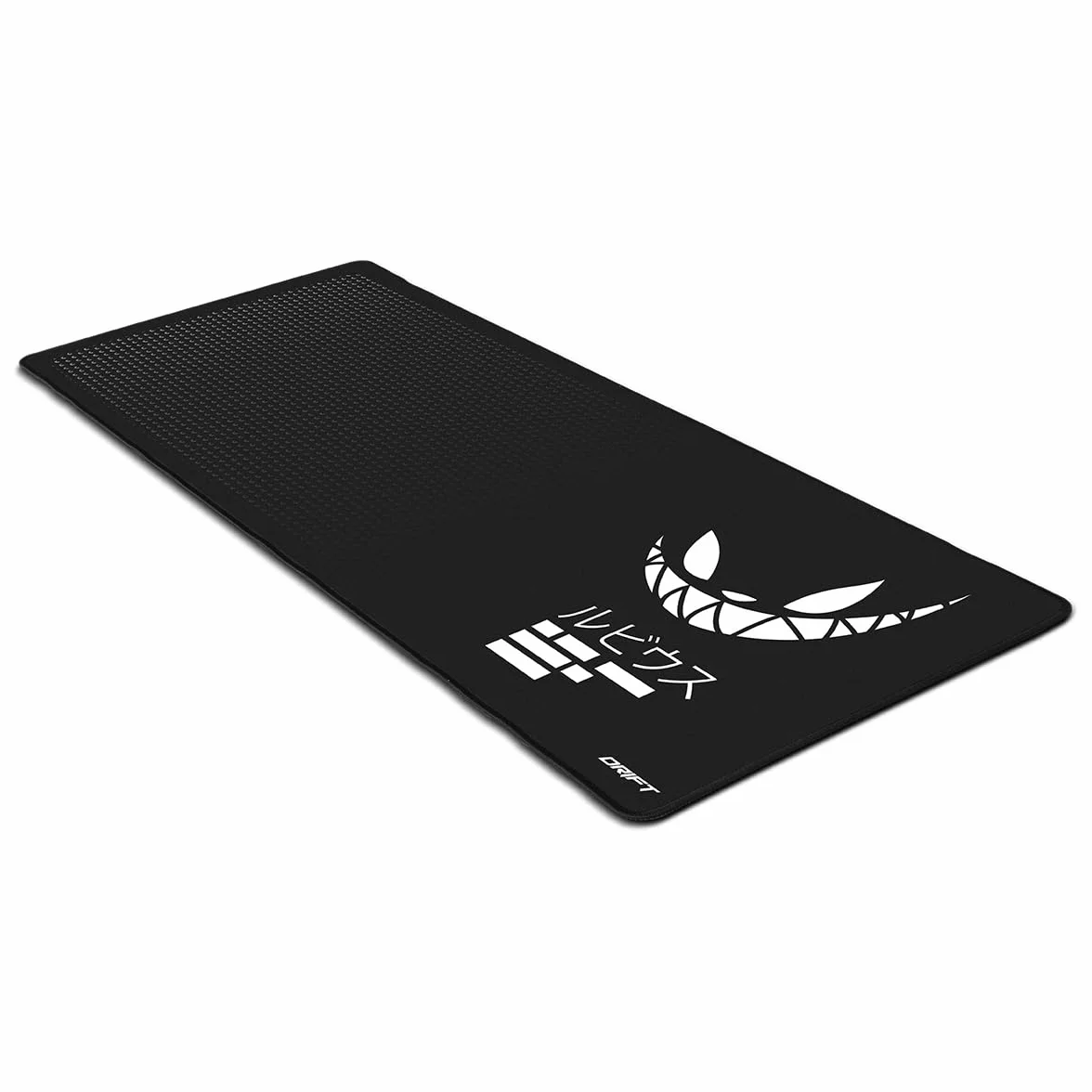 Drift Gaming MADKAT XL - Alfombrilla Gaming Oficial ElRubius, Superficie Extra Suave, Dimensiones 900X350x3mm, Base Antideslizante, Bordes cosidos, Color Negro