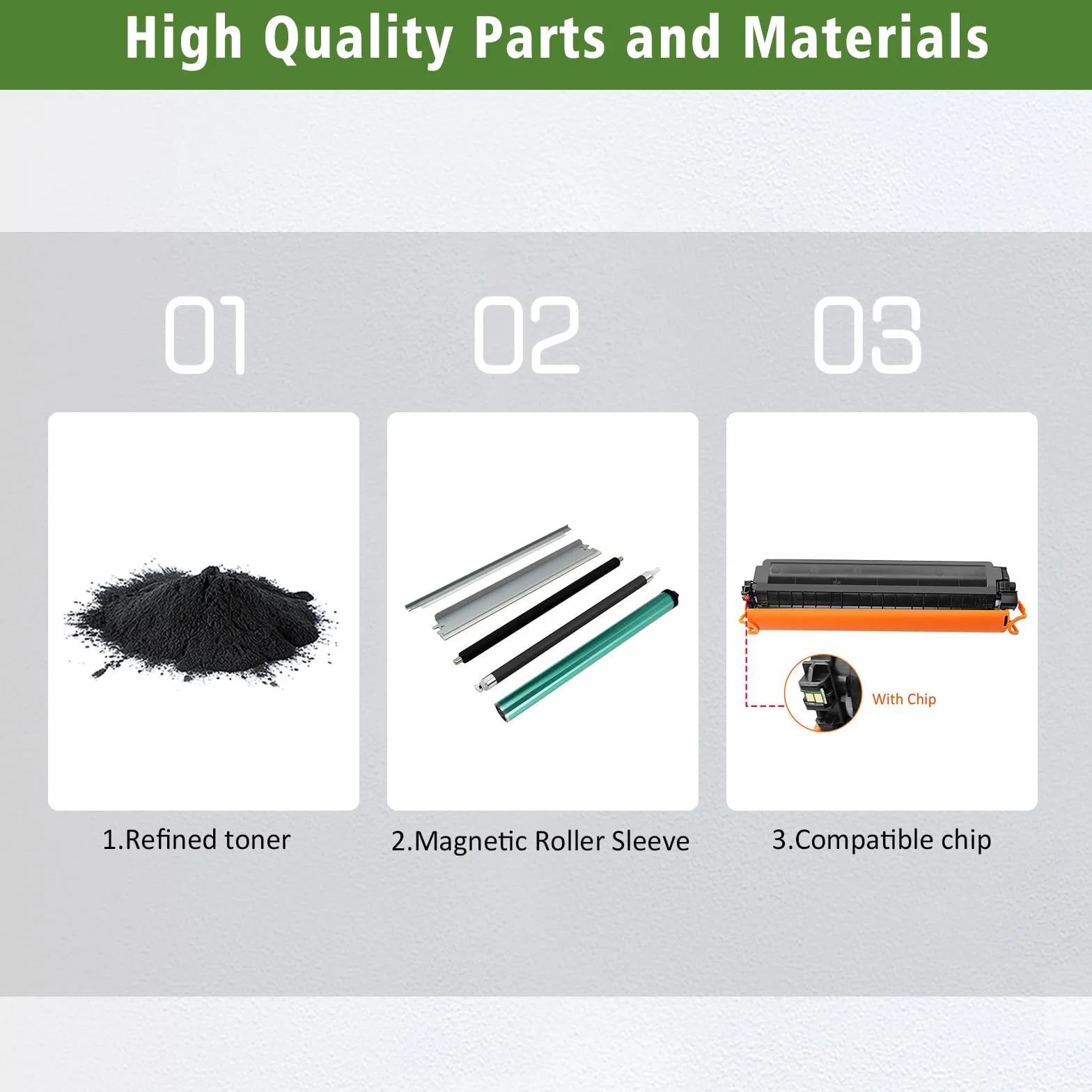 CON CHIP 142A W1420A Cartucho de Tóner Compatible 1000 Páginas Capacidad Estándar Negro para H P LaserJet M110 M110w MFP M139 M139w M140 M140w Impresoras, No Funciona H P + Modelo que Termina en "e"