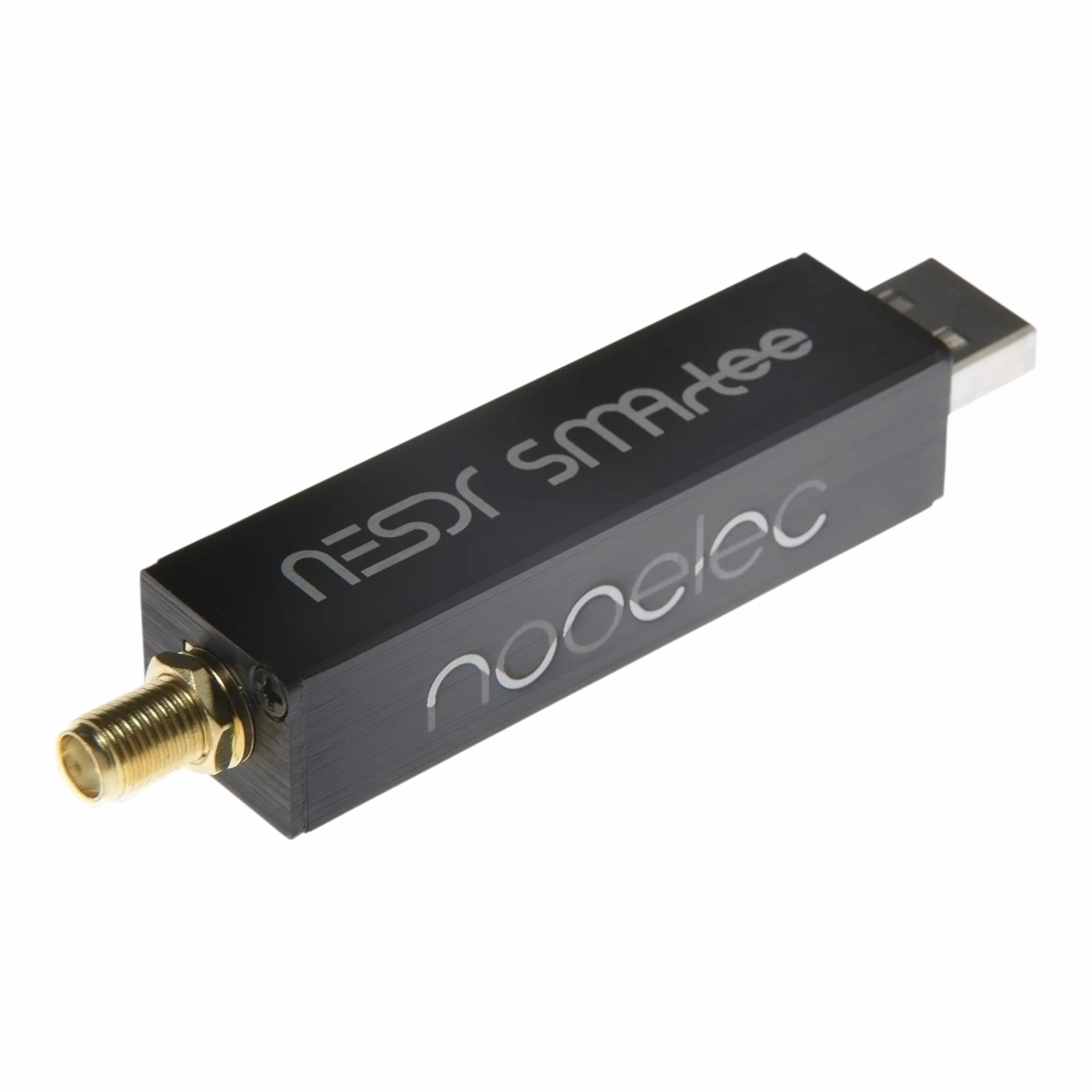 Nooelec NESDR SMArTee v2 Bundle - Premium RTL-SDR con Integrated Bias Tee, Caja de Aluminio, 0.5PPM TCXO, SMA Input y 3 Antenas. Radio Definida por Software (SDR) Basada en RTL2832U y R820T2
