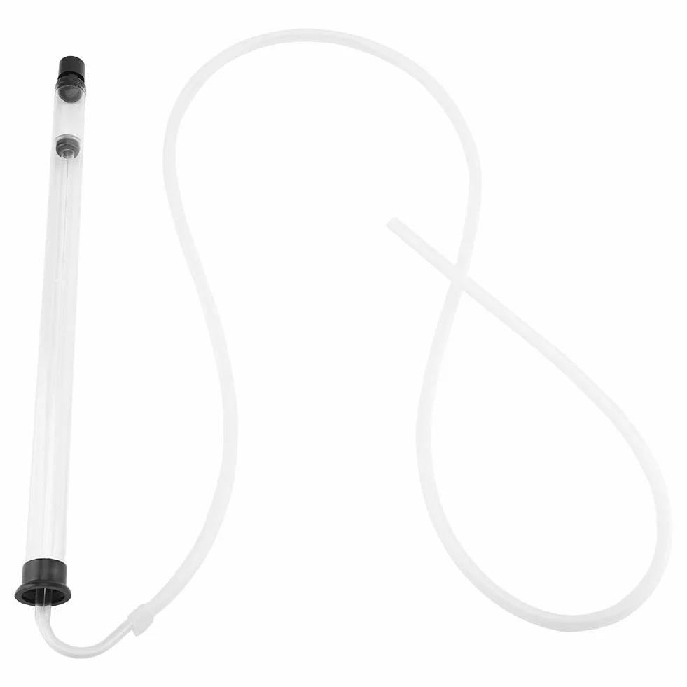 Sifón de Trasvase para Vino y Cerveza 35cm - Tubo de Transferencia sin Sedimentos