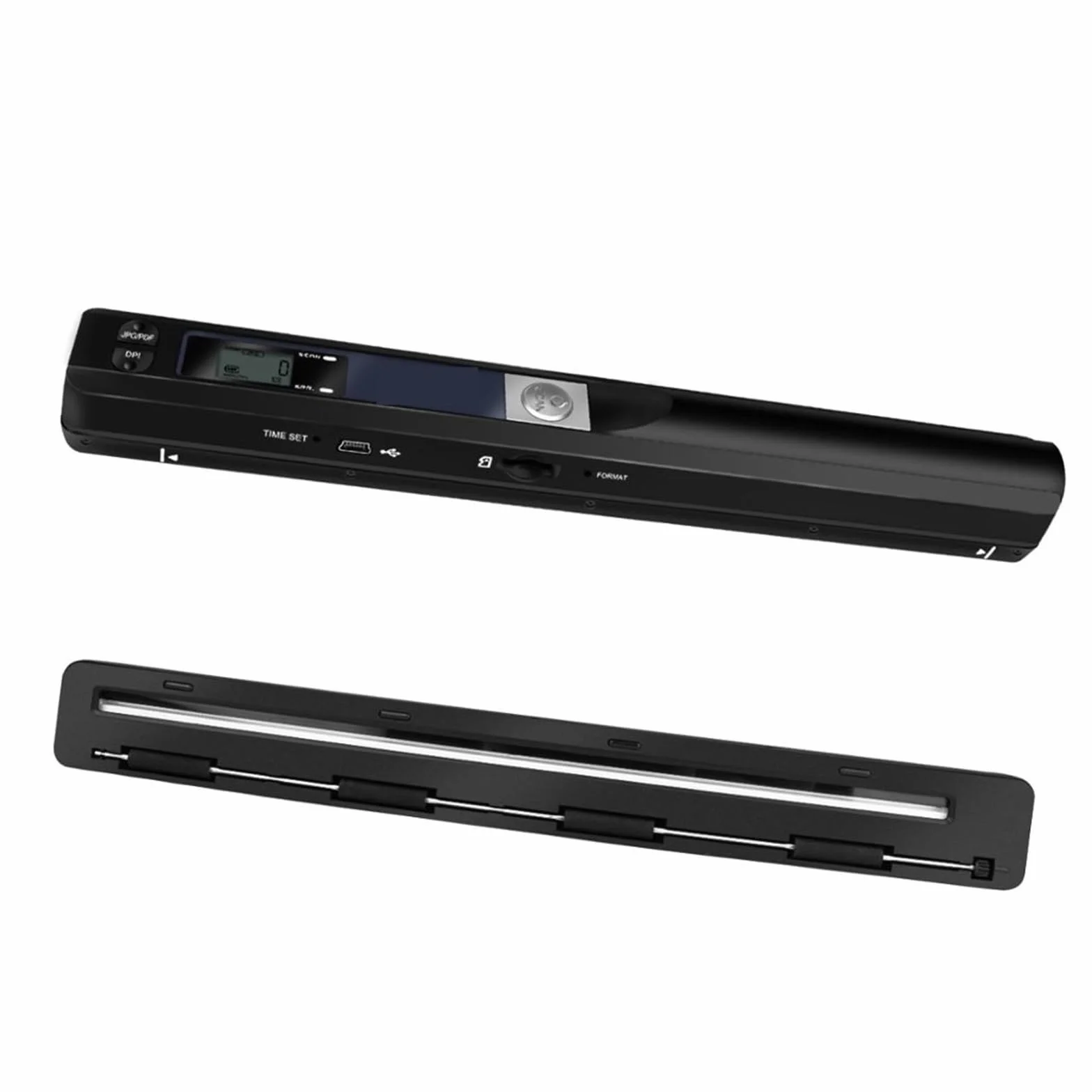 Escáner de documentos portátil Creative Handheld e A4, pantalla LCD USB 2.0 de 900 DPI compatible con formato JPG/PDF