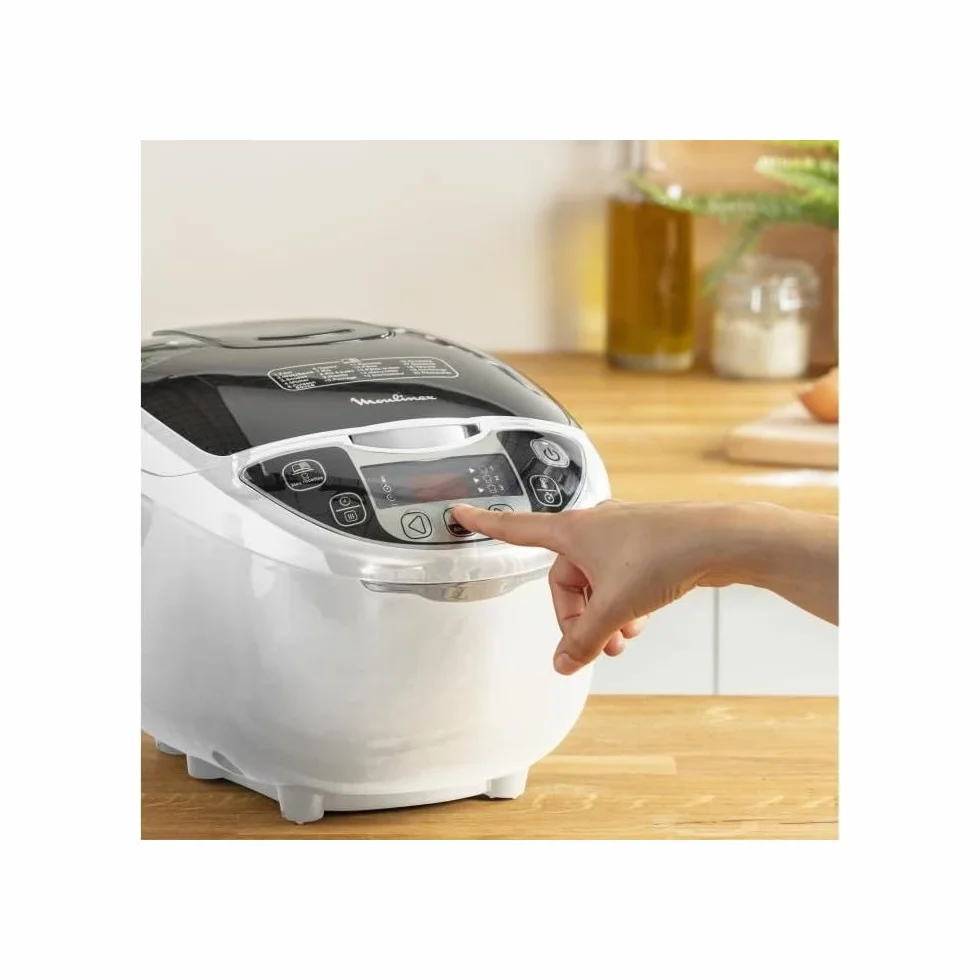Moulinex MK708E10 Multicocina 15 en 1 Blanco