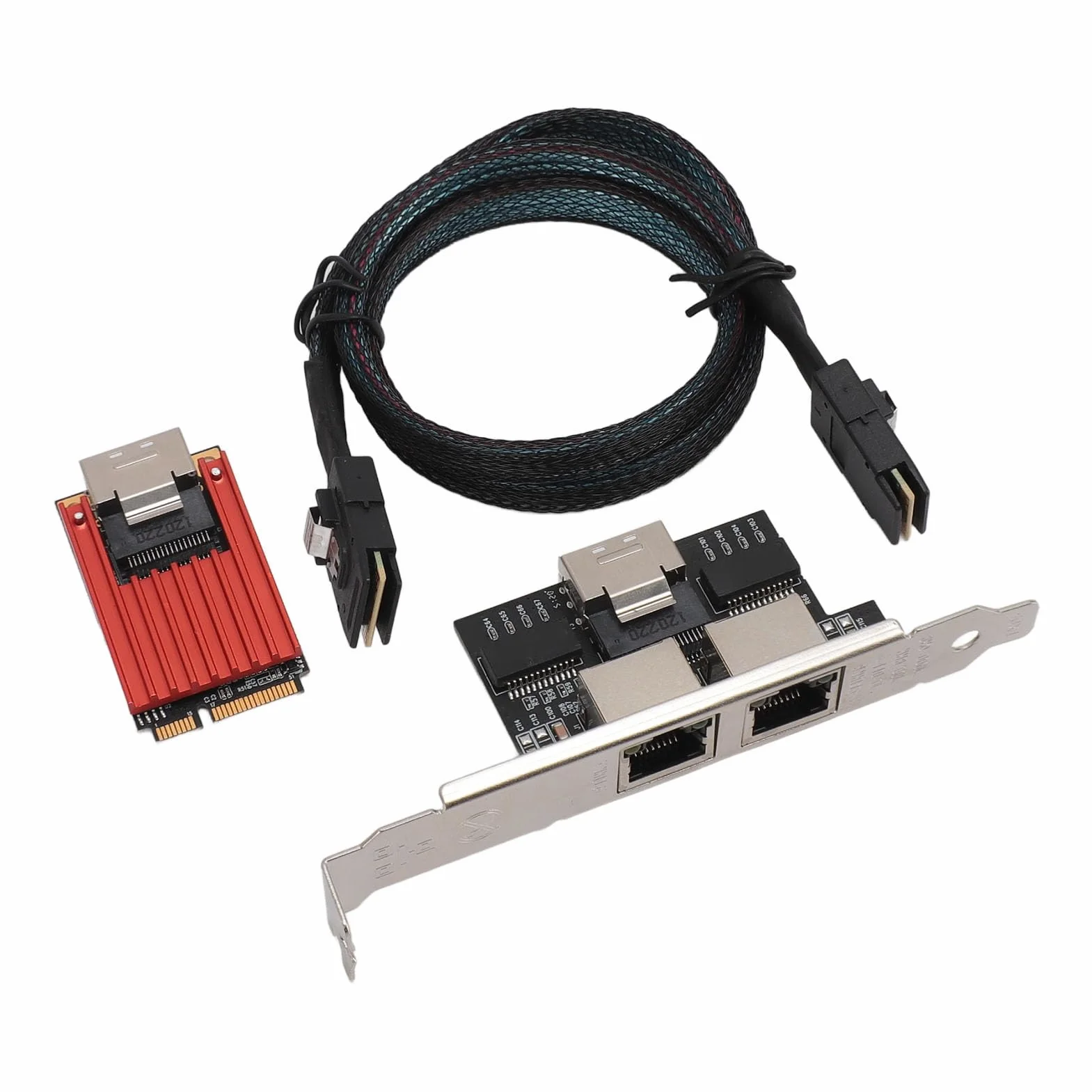 Tarjeta Ethernet Gigabit Pcie de Doble Puerto con Disipación de Calor Eficiente para un Rendimiento Rápido de Internet para Server