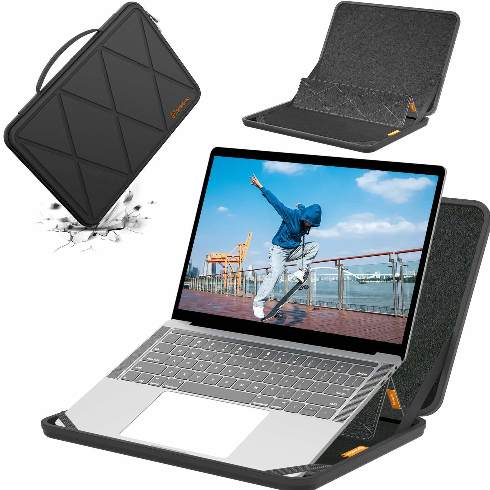 Smatree MS107 Protección rígida 15,6-16 Pulgadas Funda para portátil Compatible con Lenovo Legion 5i Gen 9, HP OMEN Transcend, MSI Raider/Vector, ASUS ProArt Studiobook Pro 16/ROG Zephyrus Duo 16