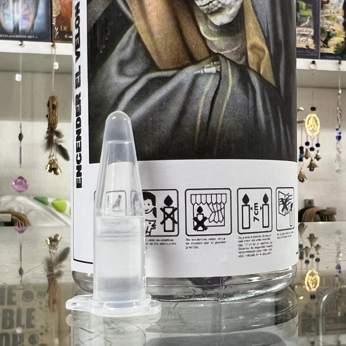 Velón Santa Muerte Petición Urgente Vela Especial Aceite Oración Resolver Casos Desesperados