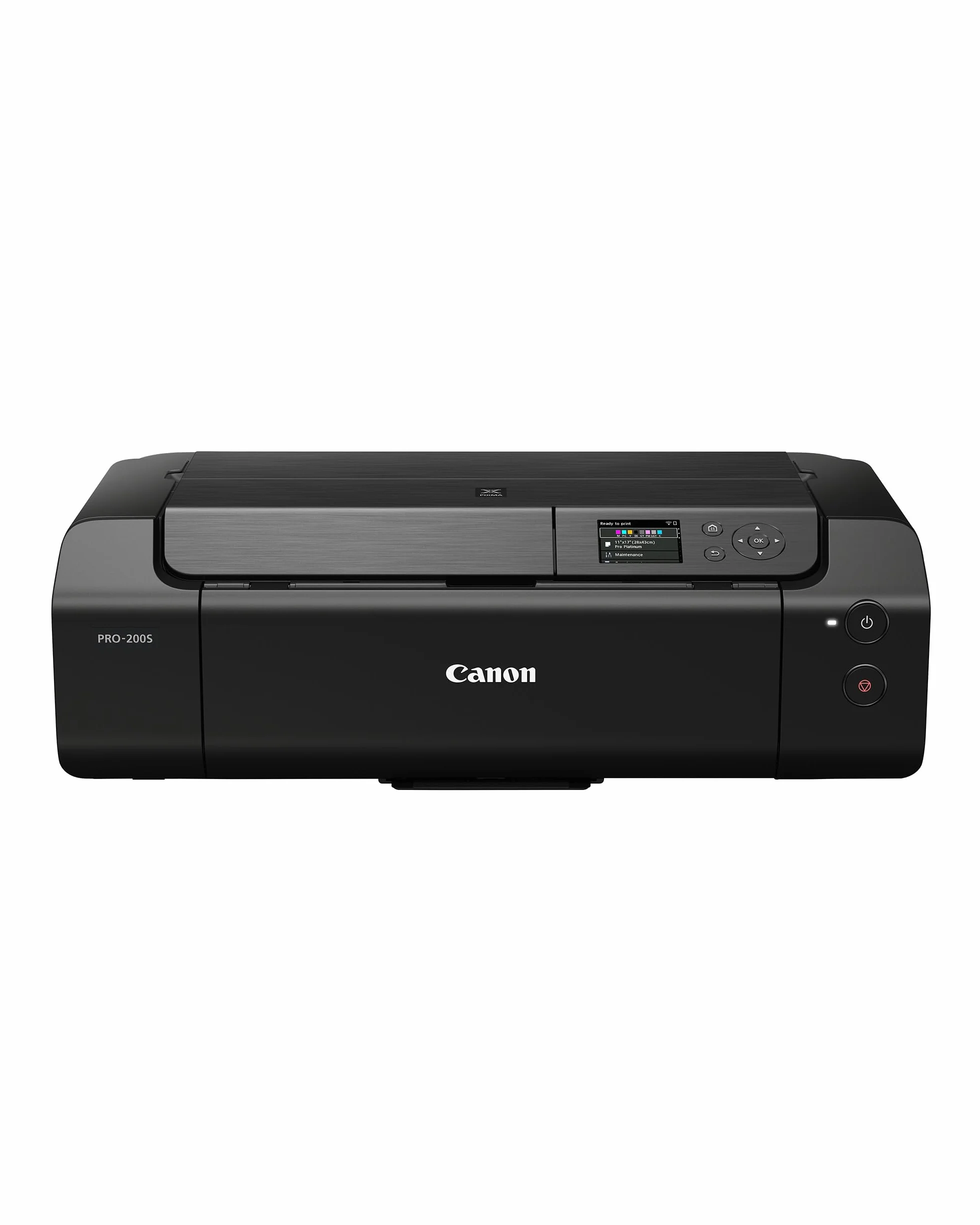 Canon Pixma PRO-200S Impresora Fotográfica Profesional, Sistema de Inyección de Tinta, A3+, WiFi, 8 Cartuchos de Tinta, Impresión Sin Bordes, Impresión de Alta Velocidad, Negro