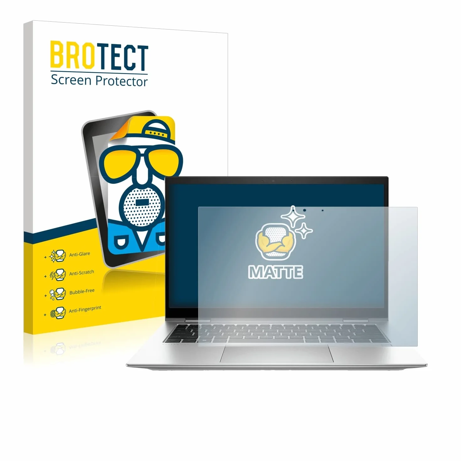 BROTECT Protector Pantalla Anti-Reflejos para HP EliteBook x360 1040 G9 Película Mate Anti-Huellas