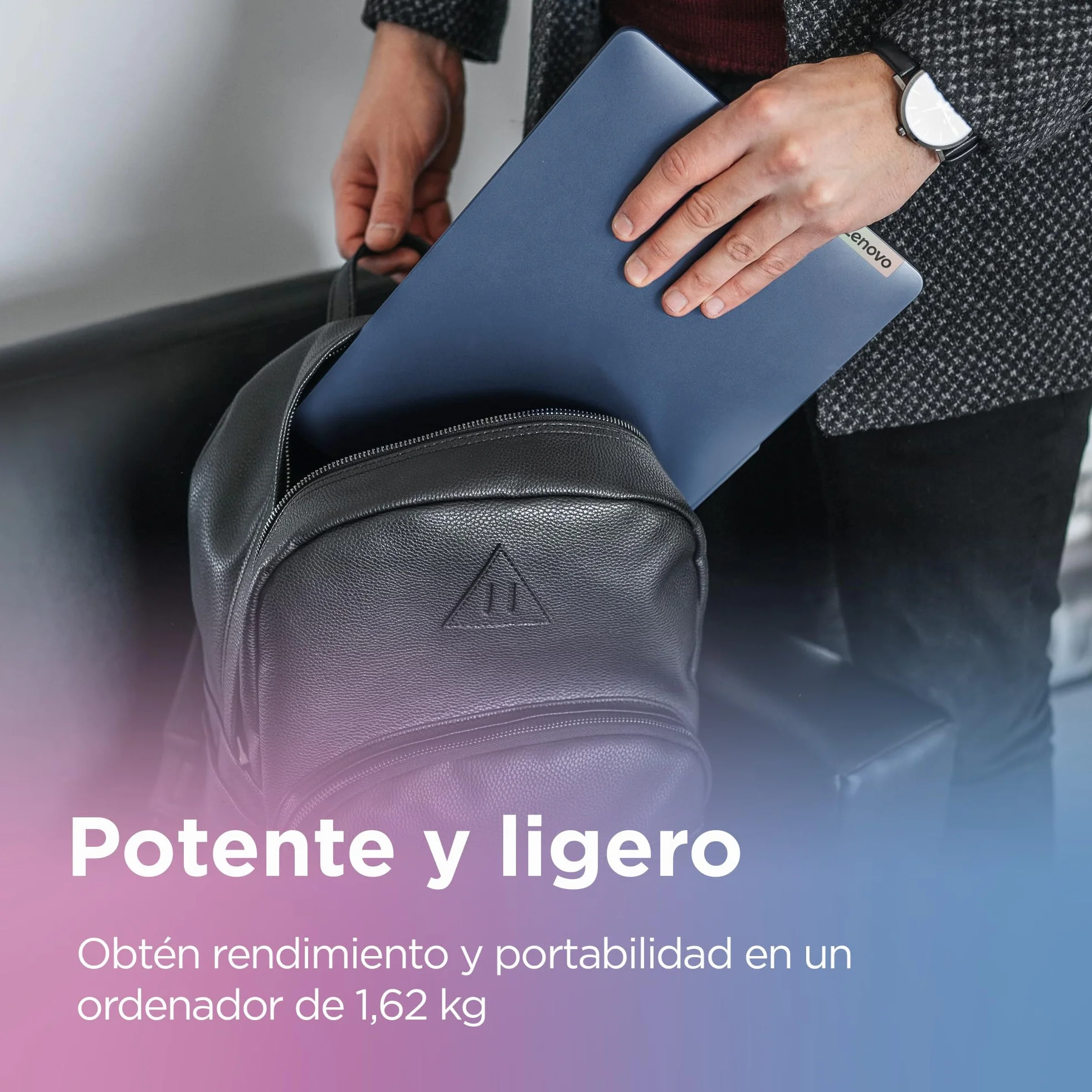 Lenovo IdeaPad Slim 3 Gen 8 – Ordenador Portátil 15.6'' FHD (Intel Core i3-N305, Intel UHD Graphics, 8 GB RAM, 256 GB SSD, Wi-Fi 6, Win 11 Home, Office Trial) Teclado QWERTY Español - Azul Abismo