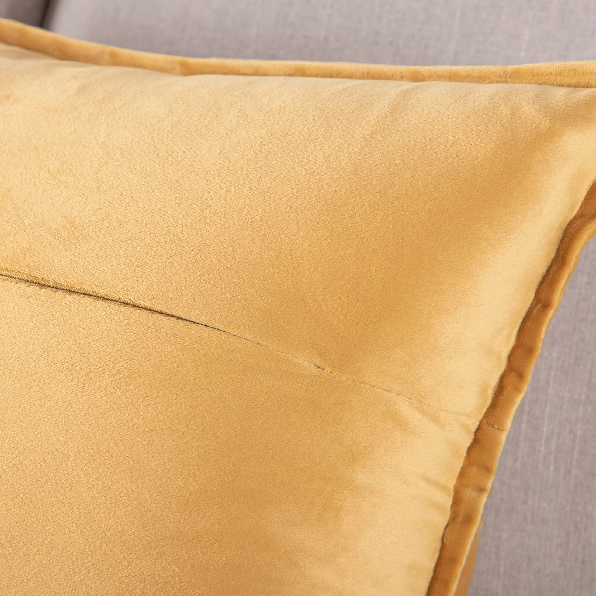 Madizz Funda de Almohada de Terciopelo Decorativo 45x45 cm para Sofá Dormitorio