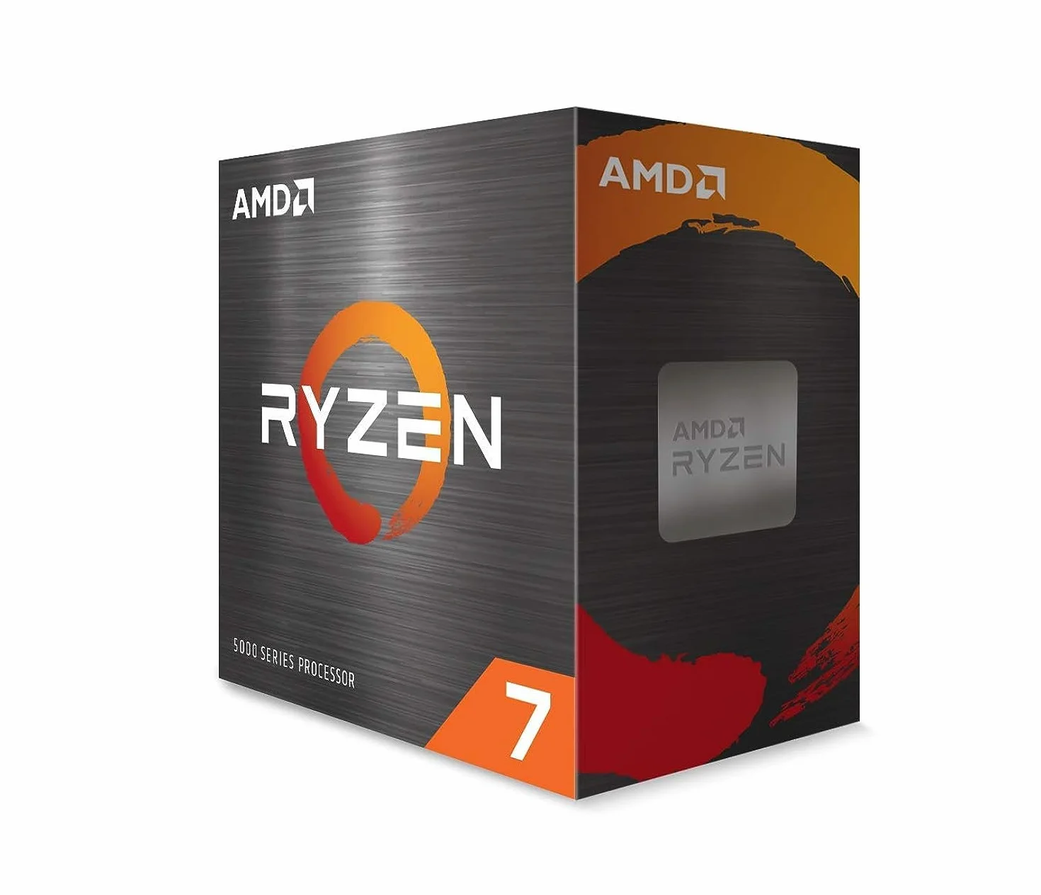 AMD Ryzen 7 5800X Procesador (8 núcleos/16 threads, 105W DTP, Socket AM4, 36 MB Caché, Reloj de aumento máx. hasta 4,7Ghz, no cooler)