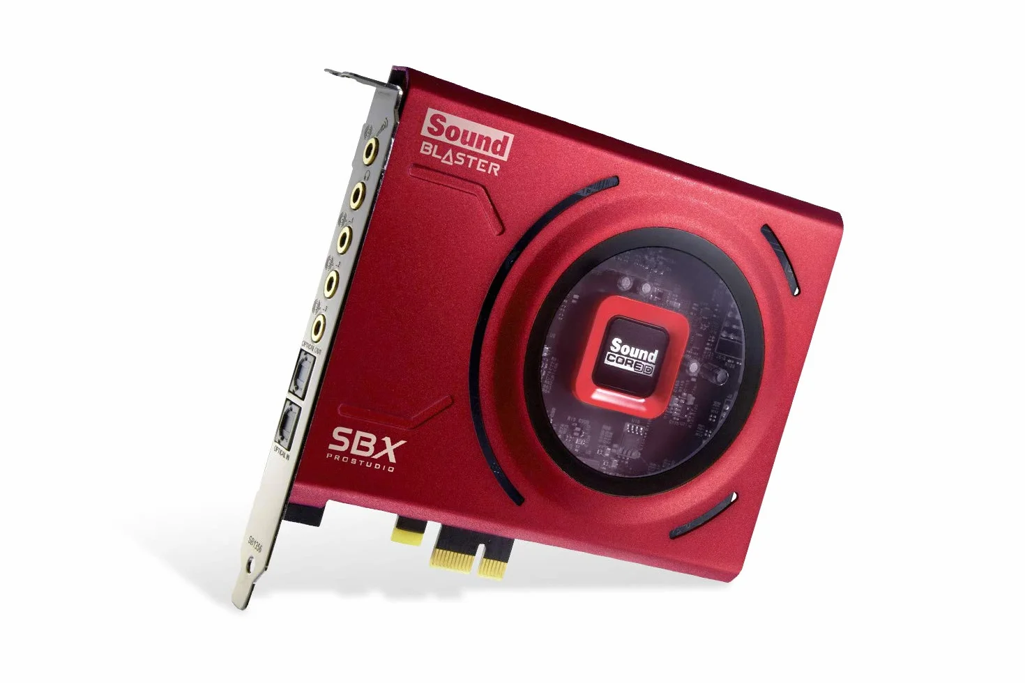Creative Sound Blaster Z SE Tarjeta de sonido interna y DAC PCIe para juegos, 24bits/192 kHz, 116dB SNR, ASIO, amplificador de cascos, EQ de micró, Discrete 5.1/Virtual 7.1, Dolby Digital Live, DTS