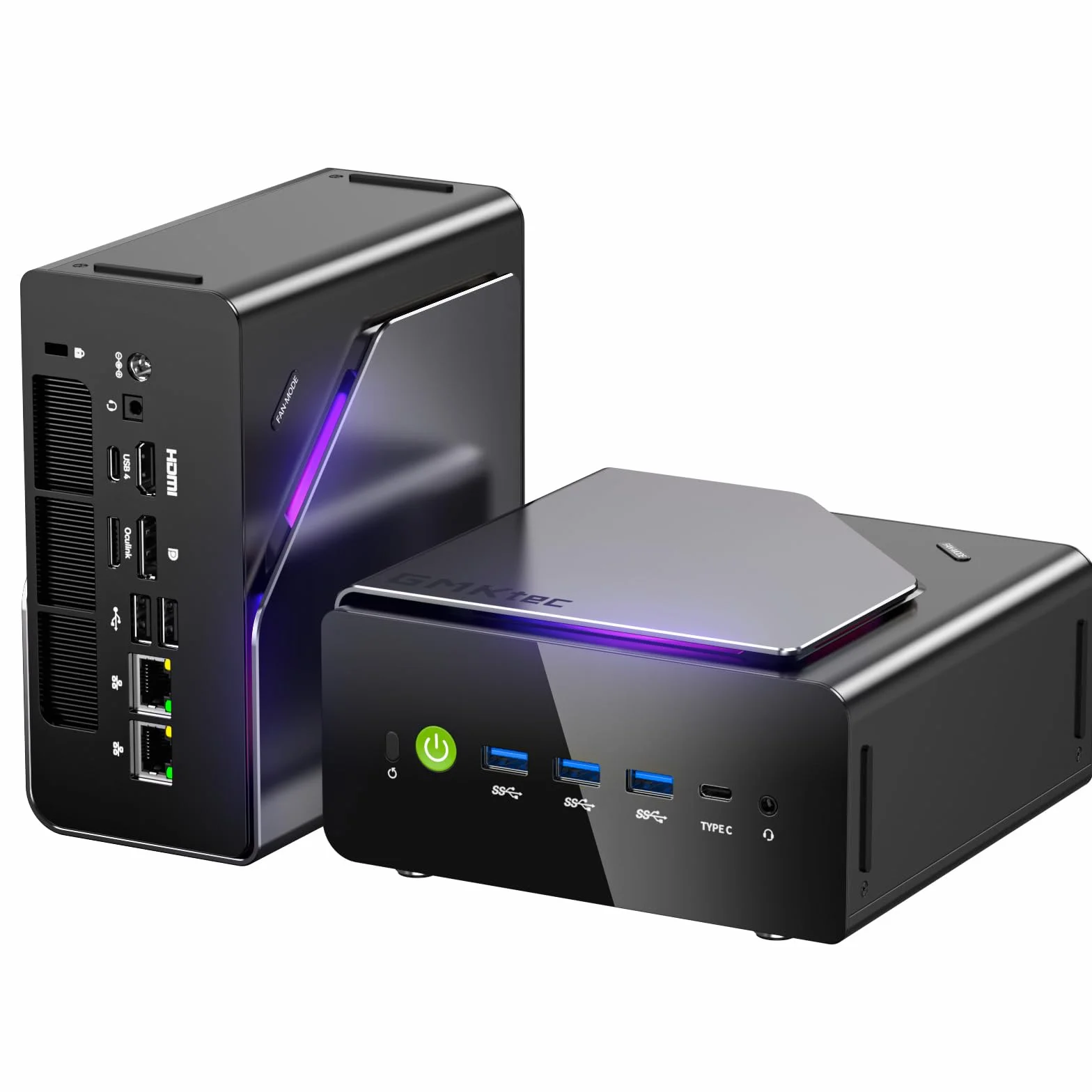 GMKtec K15 AI Mini PC Intel Core Ultra 5 125U, versión Barebones sin RAM/SSD/SO, PC de Escritorio con aceleración de IA, expansión de Almacenamiento 3X M.2 2280, Doble Nic 2.5GbE, HDMI 2.1, USB4