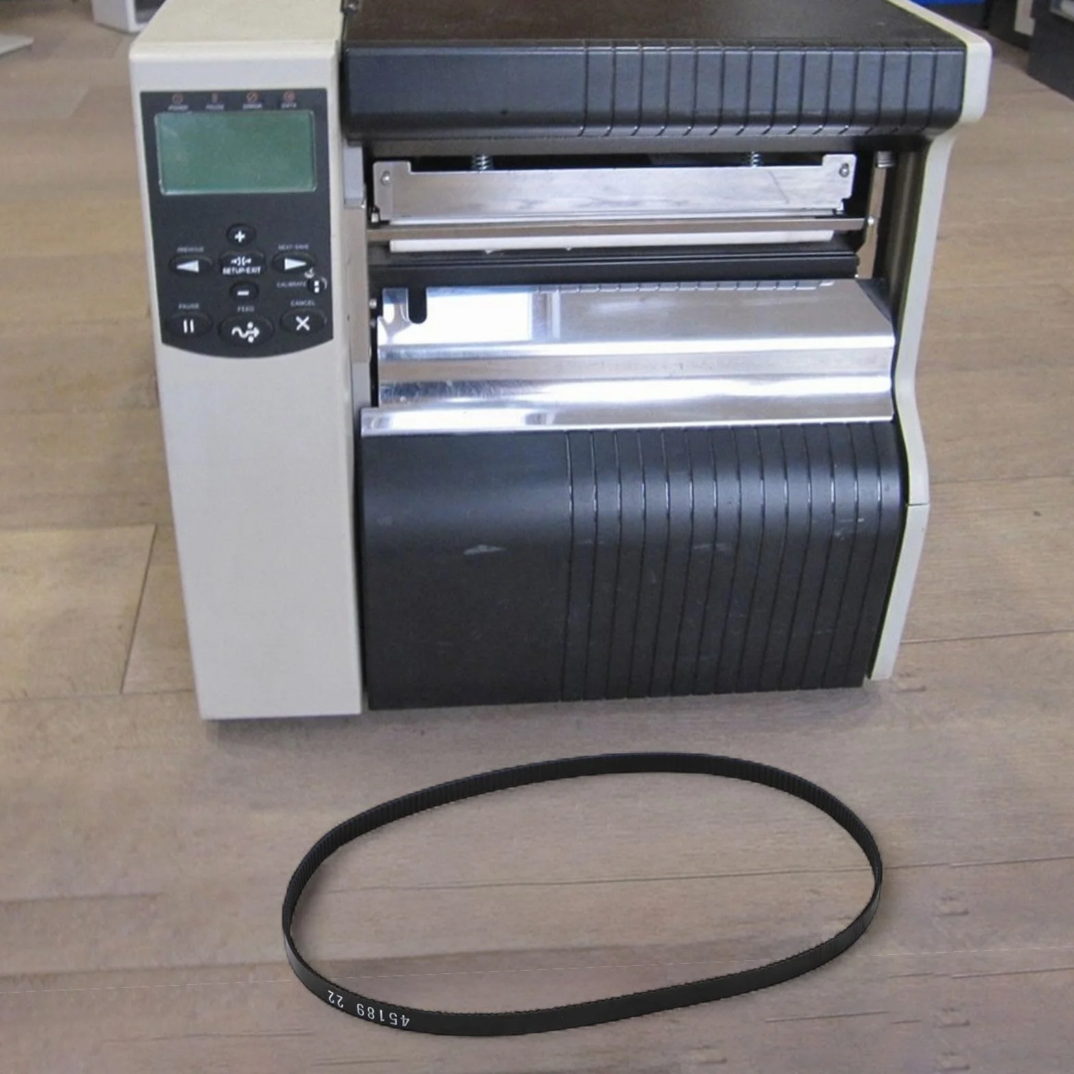 Correa de transmisión principal, 1 x 45189-22 45189-5 para impresora Zebra 105SL 110Xi3 140Xi3 170Xi3, correa de distribución de repuesto