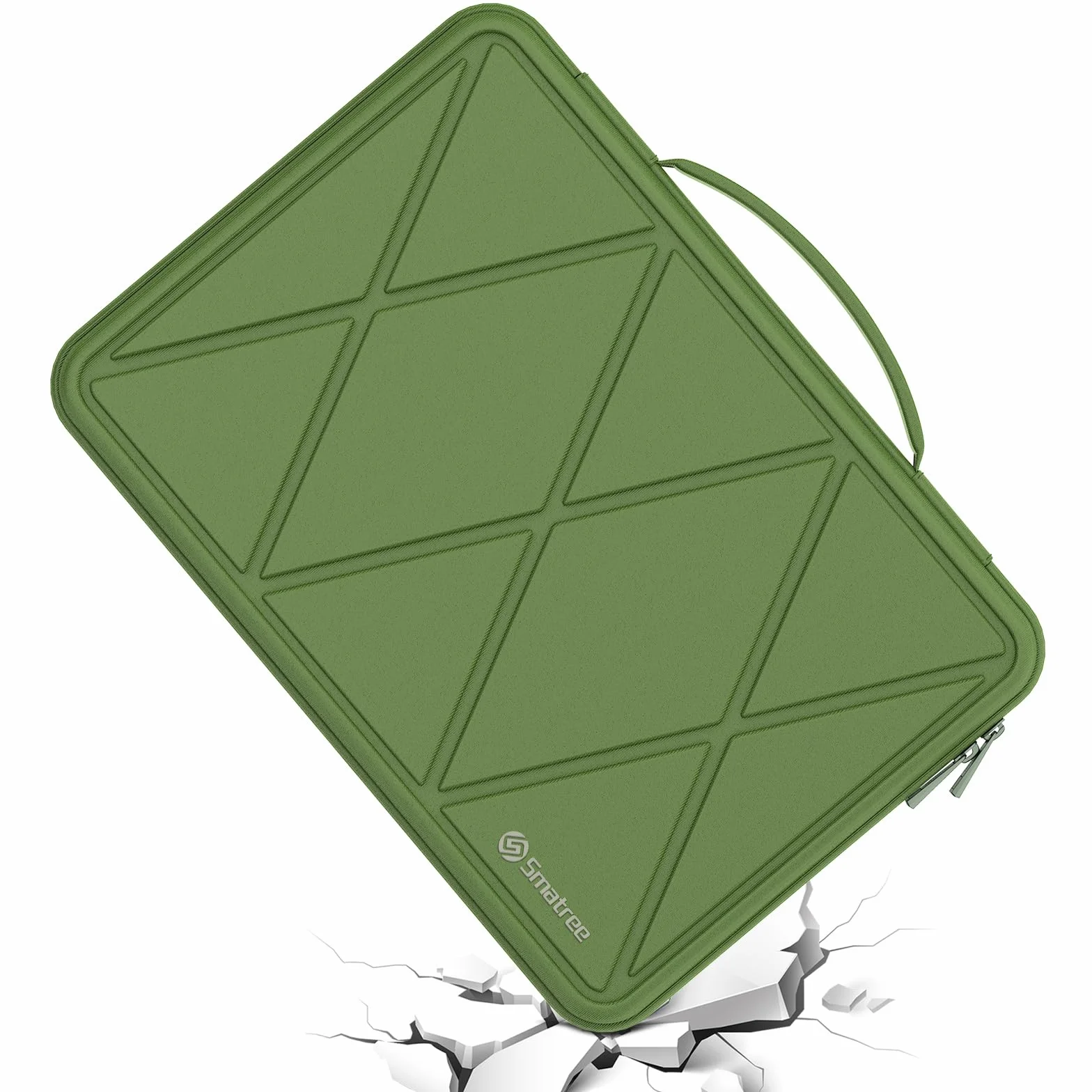 Smatree Funda rígida de EVA para 13, 3 Pulgadas HP EliteBook 8 Flip G1i, para 13, 8 Pulgadas Microsoft Surface Laptop Copilot+PC/Surface Laptop 7,DELL Latitude 7340 or 2-in-1 Funda, Verde(X8032TG)
