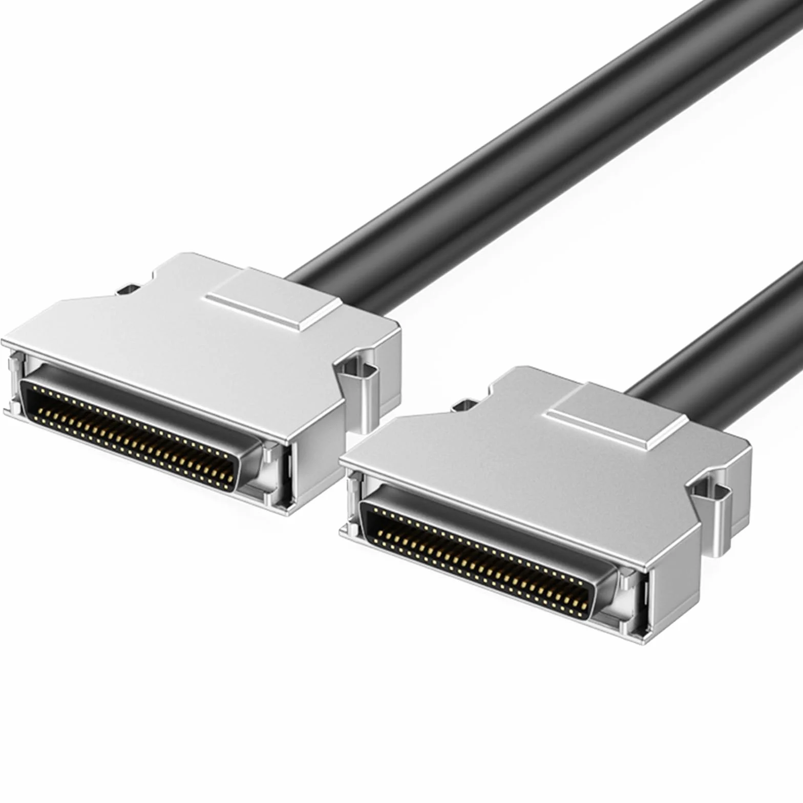 Cable SCSI de PVC de alta calidad SCSI hembra pin chapado en oro para transmisión de datos estable SCSI cable del escáner SCSI cable del quemador SCSI