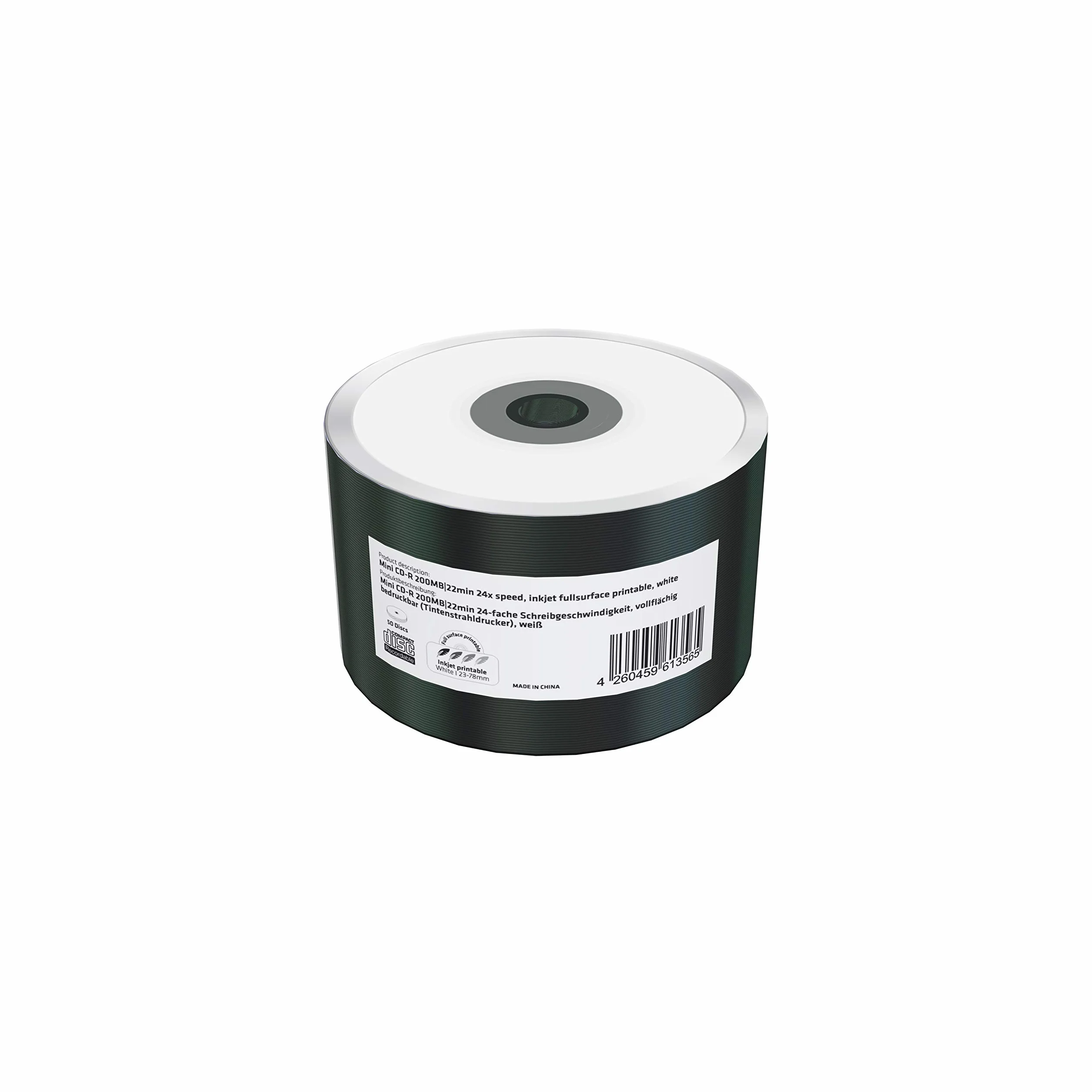 MediaRange MR257 CD-R 200MB 50pieza(s) CD en blanco - CD-RW vírgenes (CD-R, 200 MB, 50 pieza(s), 80 mm, 22 min, 24x)