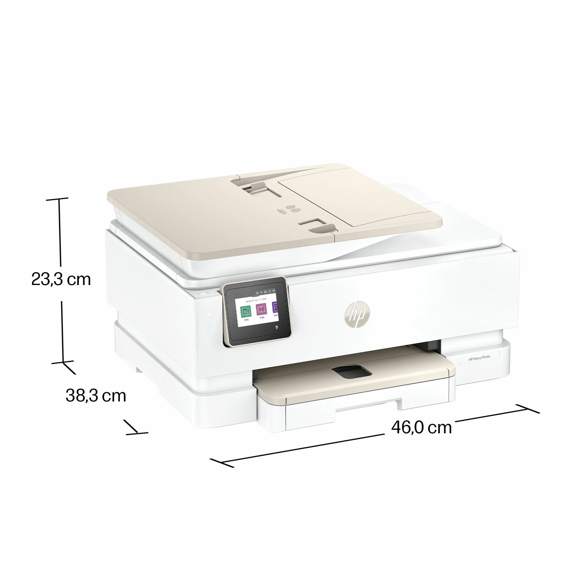 HP Envy Photo 7930, Impresora multifunción de inyección de Tinta A4 a Color, Wi-Fi Doble Banda, impresión automática a Doble Cara, ADF de 35 Hojas, Bandeja para Fotos, 6 Meses de Instant Ink