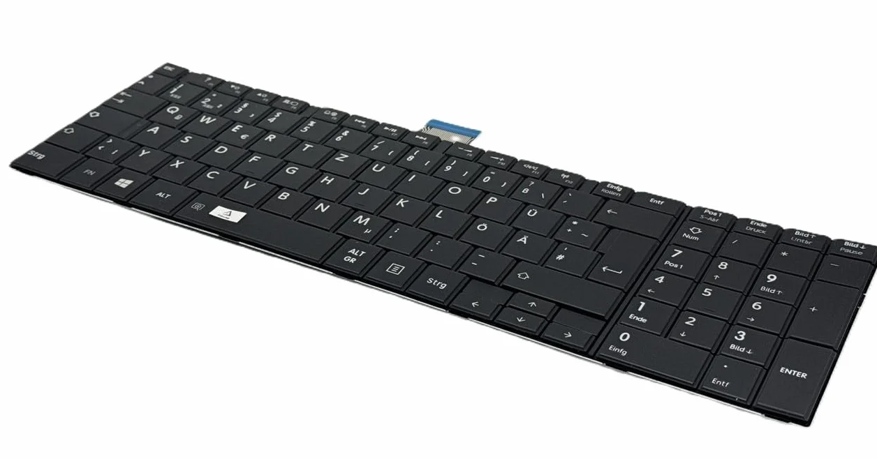 Teclado negro sin iluminación ver.1 compatible con Toshiba Satellite C70-A